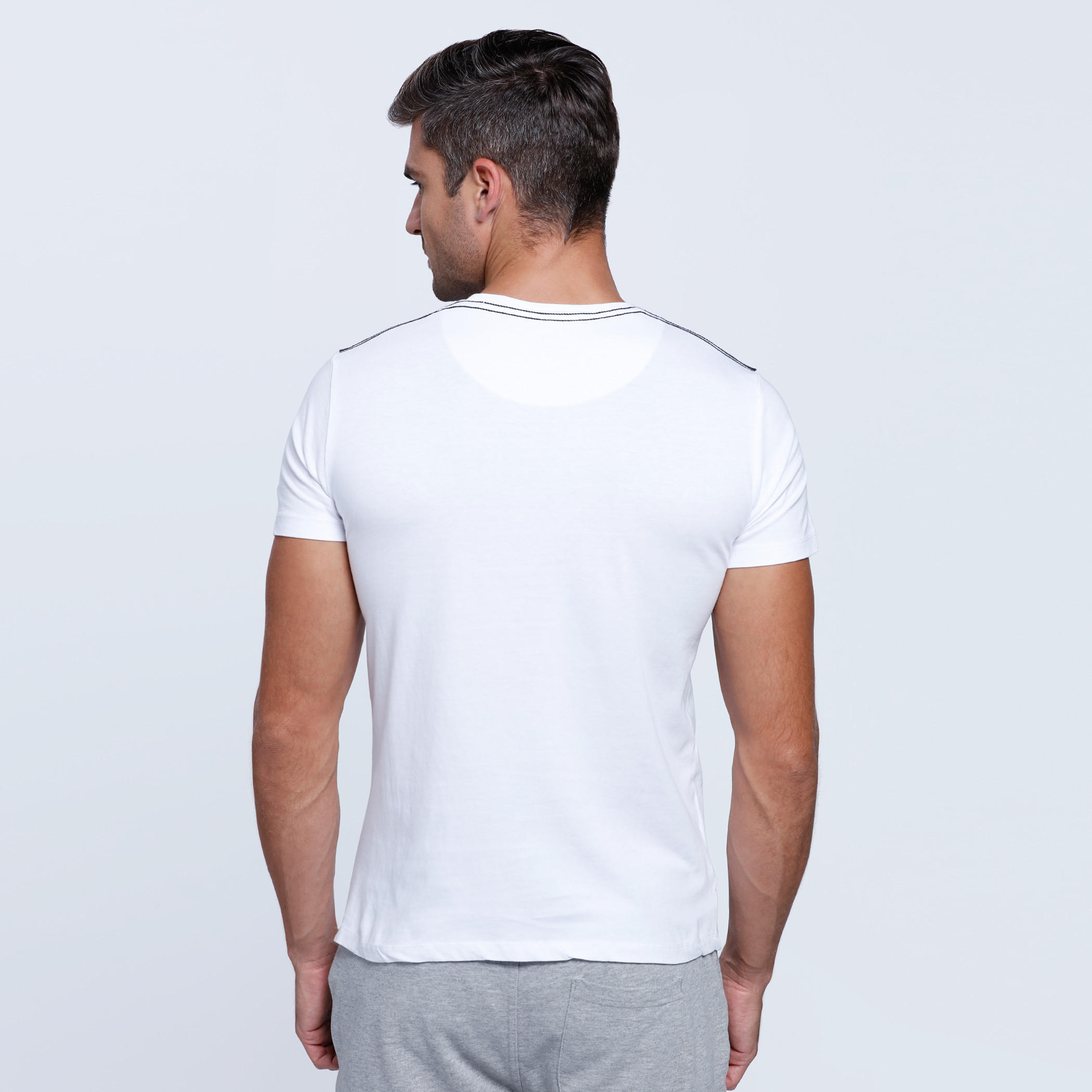 Being Human Printed Short Sleeves T-Shirt with Crew Neckline-men-clothing-tshirtsandpolos-tshirts-image-2