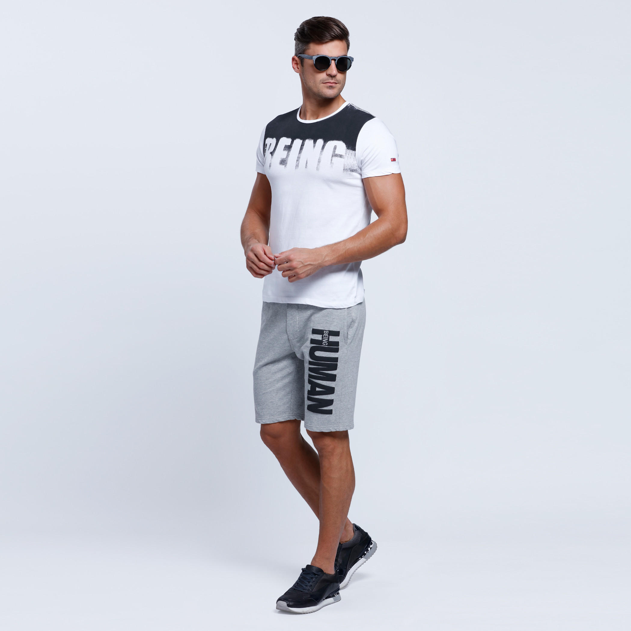 Being Human Printed Short Sleeves T-Shirt with Crew Neckline-men-clothing-tshirtsandpolos-tshirts-image-5