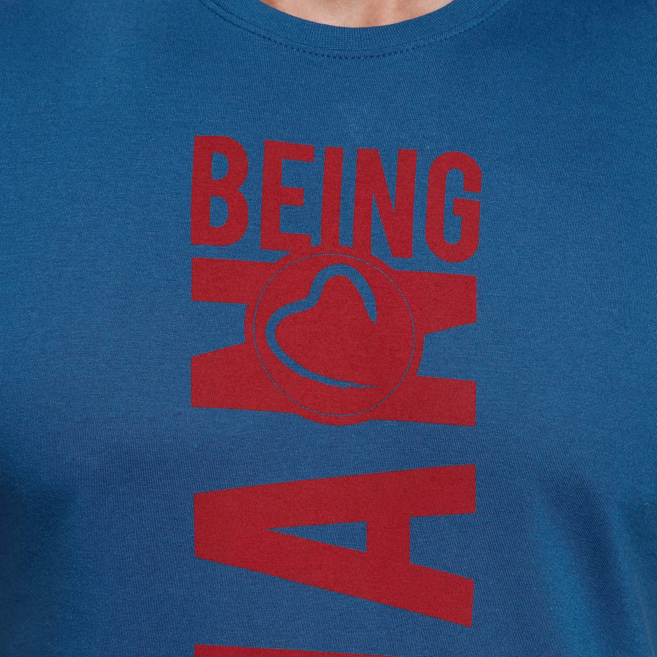 Being Human Printed Short Sleeves T-Shirt with Crew Neckline-men-clothing-tshirtsandpolos-tshirts-image-2