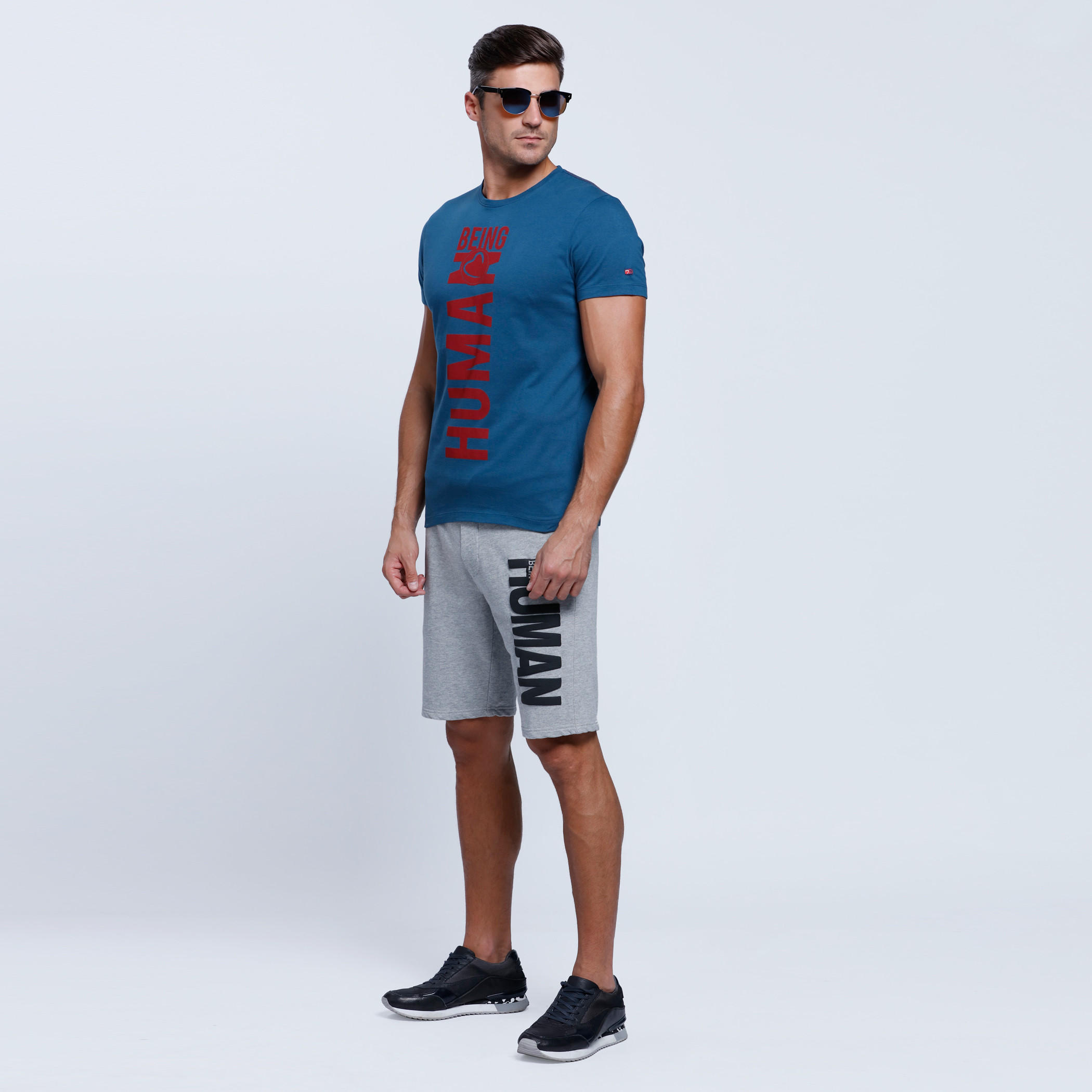 Being Human Printed Short Sleeves T-Shirt with Crew Neckline-men-clothing-tshirtsandpolos-tshirts-image-1