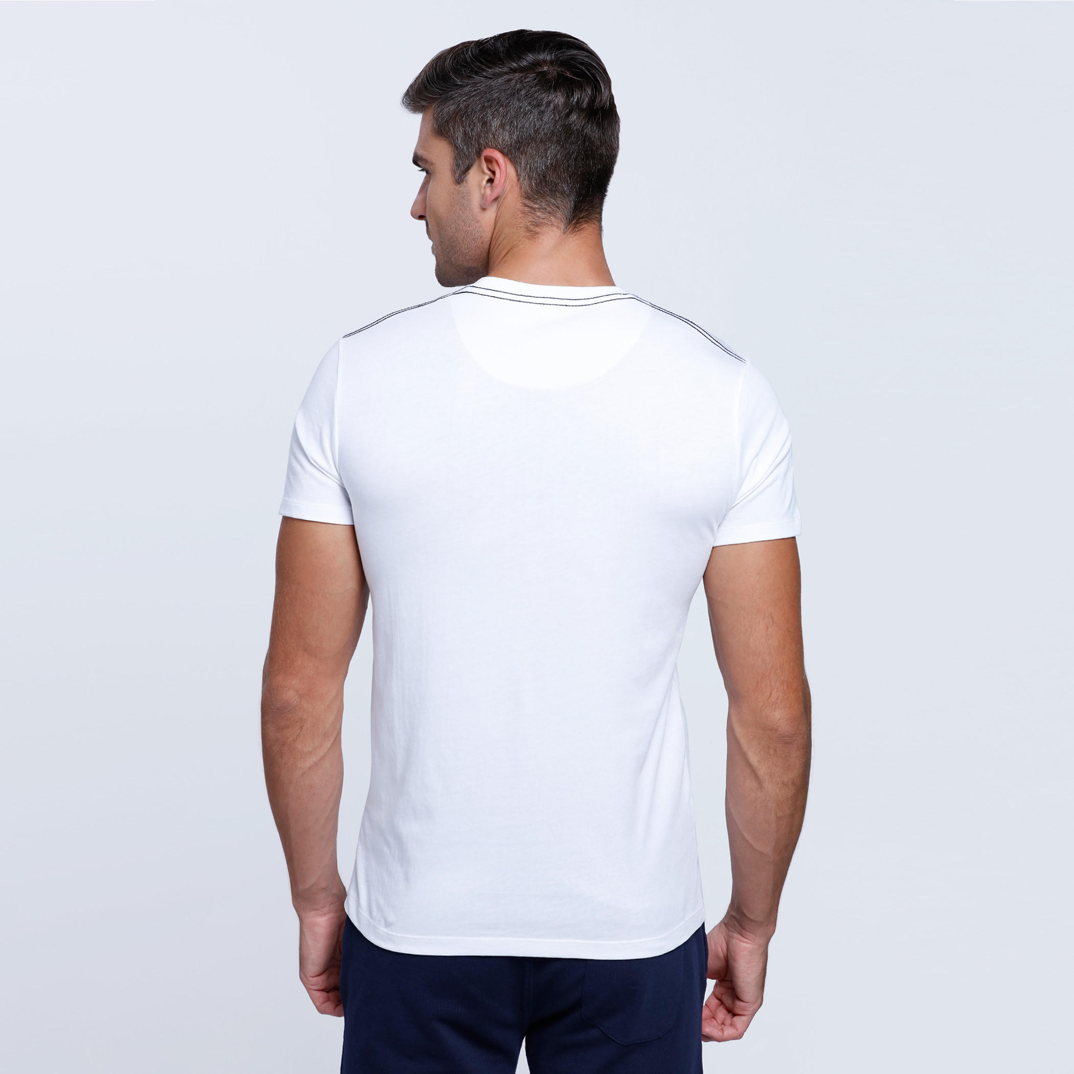 Being Human Printed Short Sleeves T-Shirt with Crew Neckline-men-clothing-tshirtsandpolos-tshirts-image-2