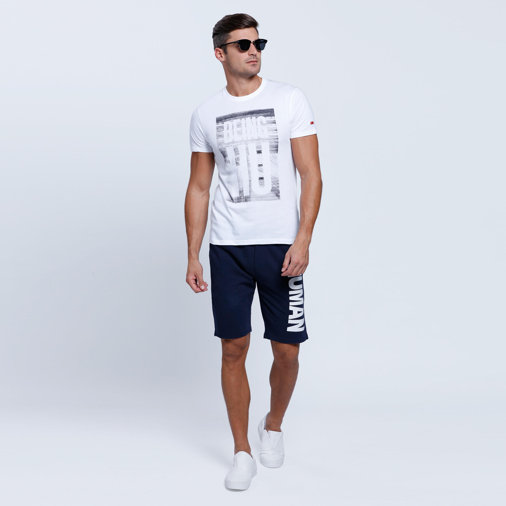 Being Human Printed Short Sleeves T-Shirt with Crew Neckline-men-clothing-tshirtsandpolos-tshirts-image-5