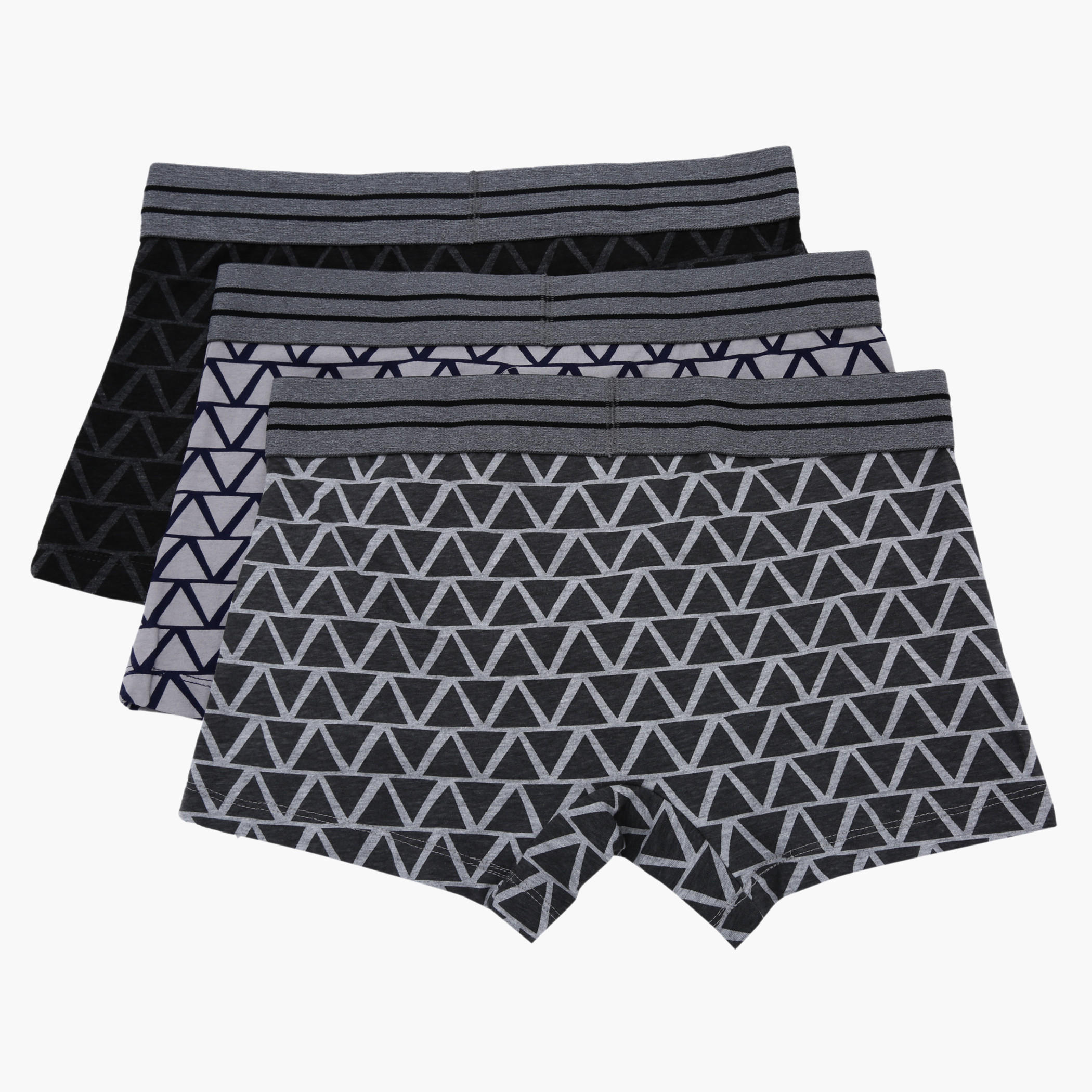Being Human Printed Trunks - Set of 3-men-clothing-innerwear-underwear-image-1