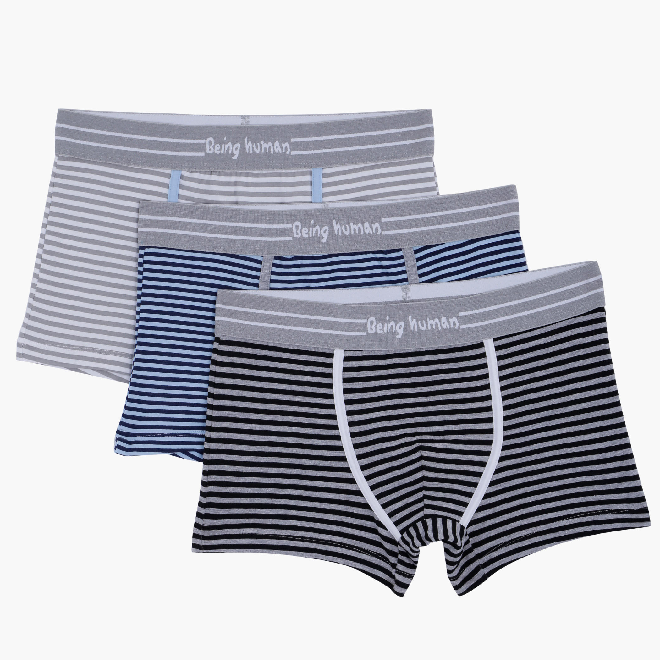 Being Human Cotton Trunks - Set of 3-men-clothing-innerwear-underwear-image-3