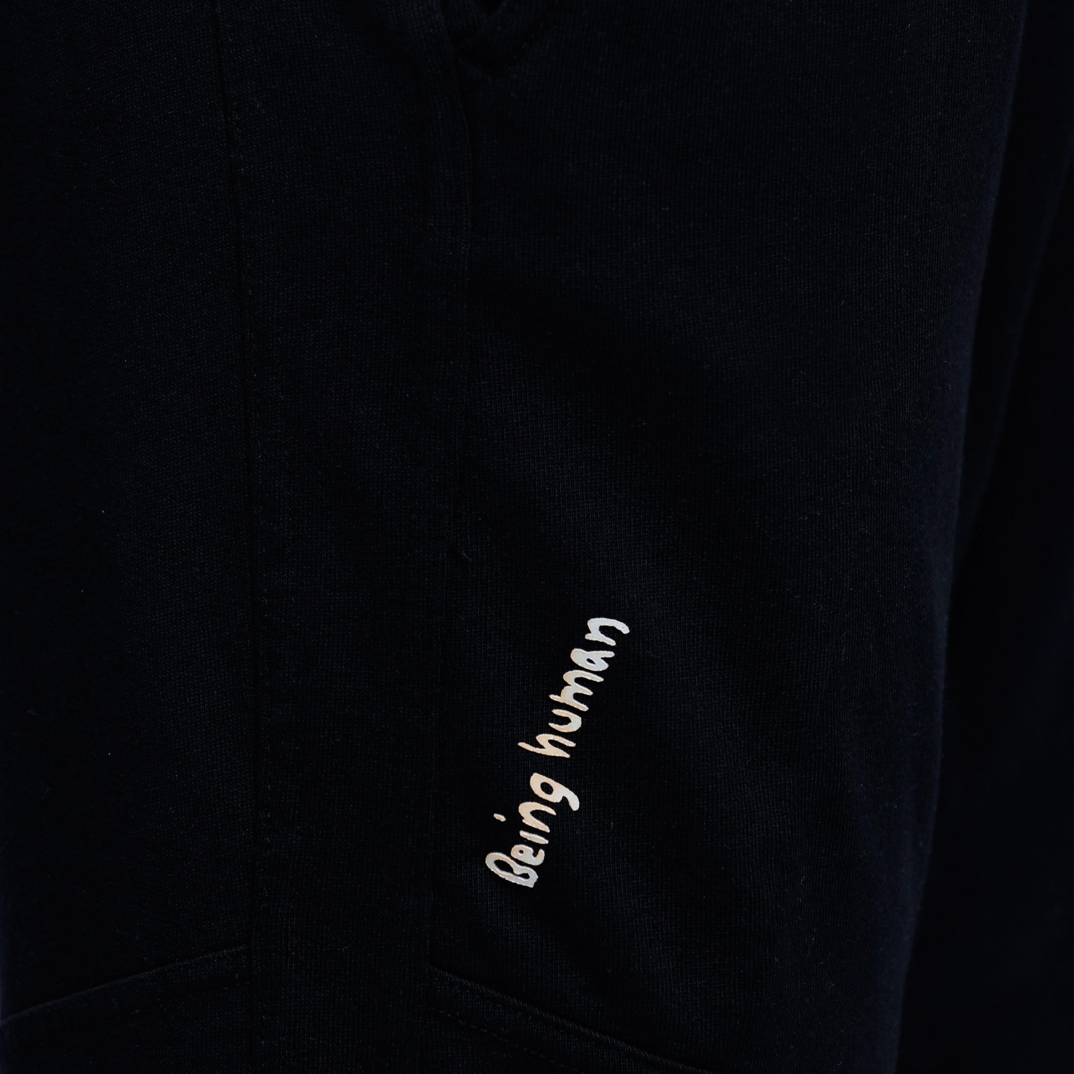 Being Human Printed 3/4 Pants with Pocket Detail -men-clothing-bottoms-shorts-image-4