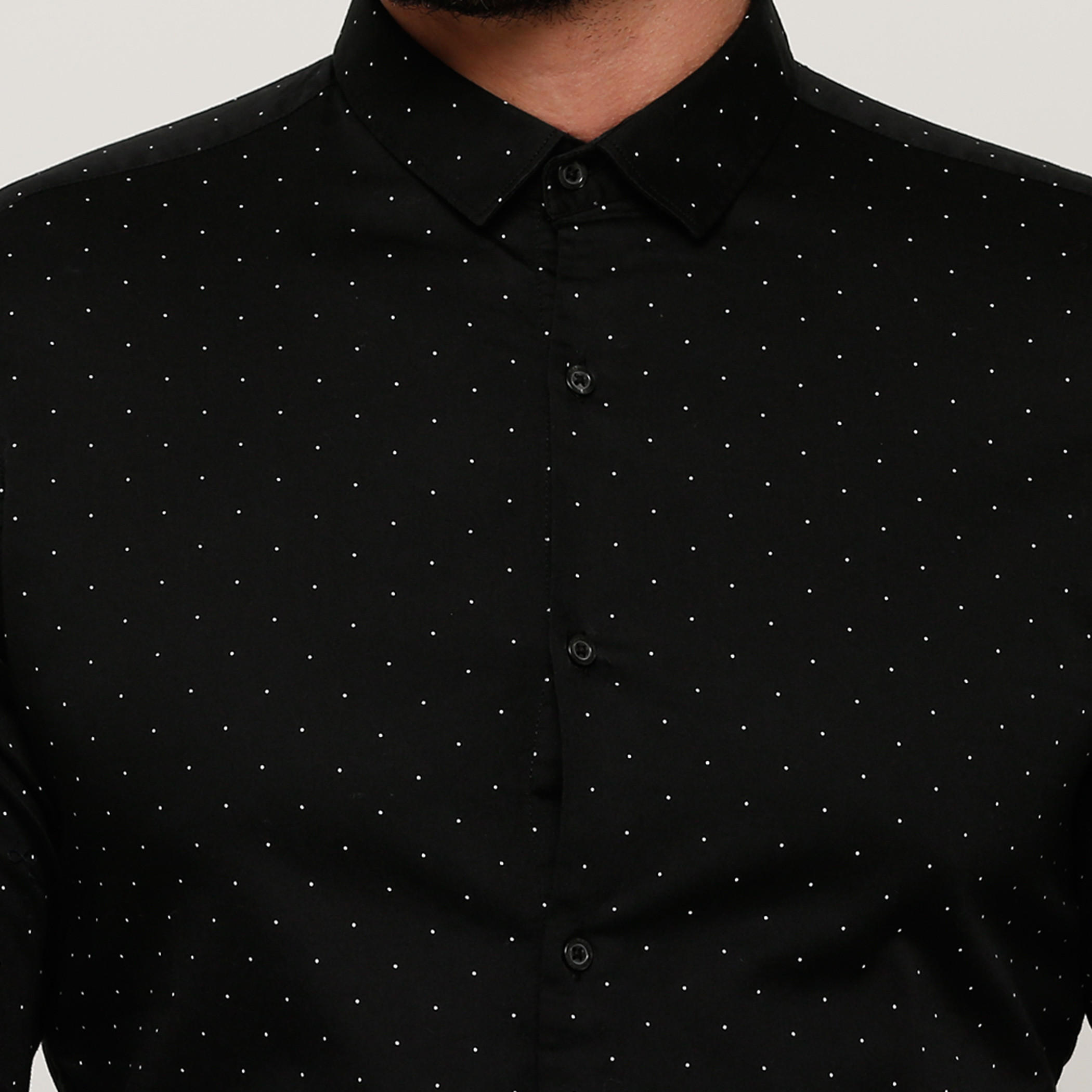 Being Human Printed Shirt with Long Sleeves and Complete Placket-men-clothing-shirts-image-4