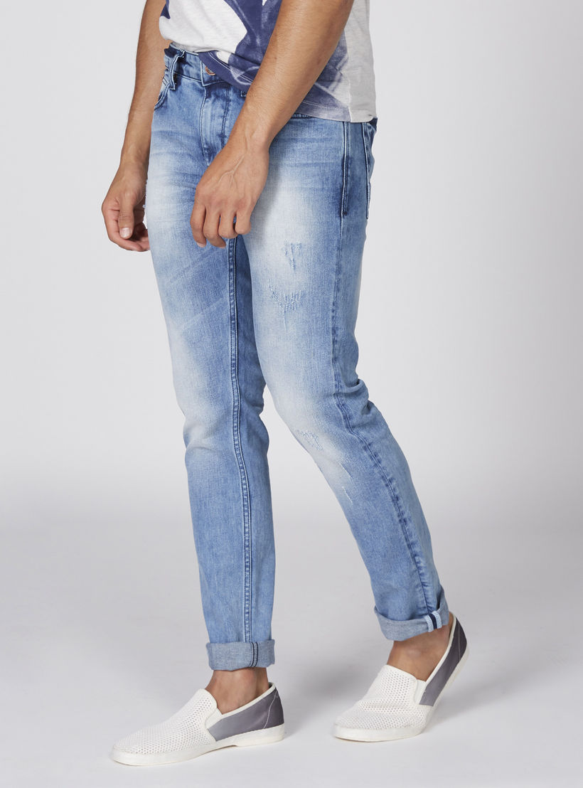 بنطال جينز طويل بزر إغلاق وجيوب بيينج هيومان-men-clothing-bottoms-jeans-image-3