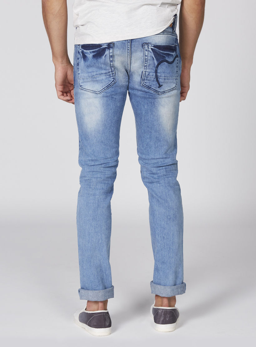 بنطال جينز طويل بزر إغلاق وجيوب بيينج هيومان-men-clothing-bottoms-jeans-image-5