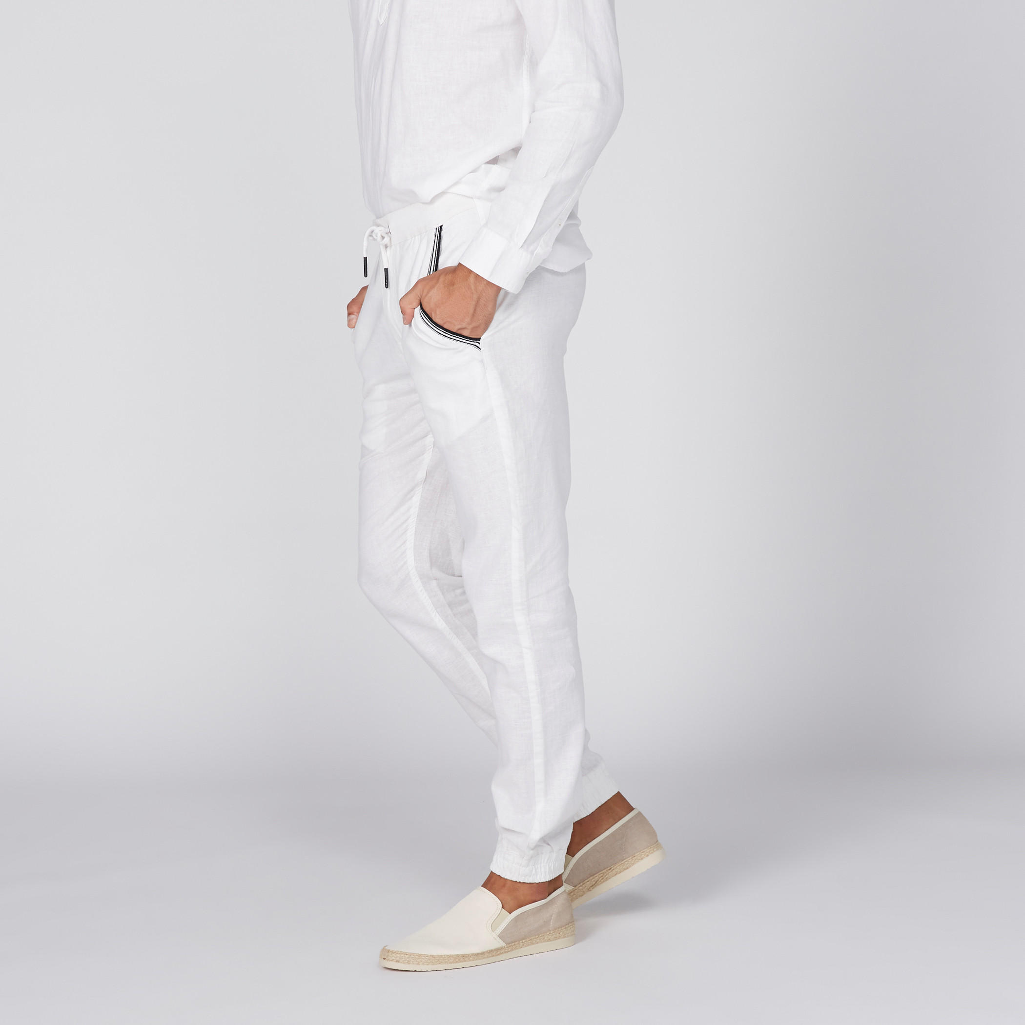 بنطال رياضي طويل بخصر مطّاطي من بيينج هيومان-men-clothing-bottoms-joggers-image-4