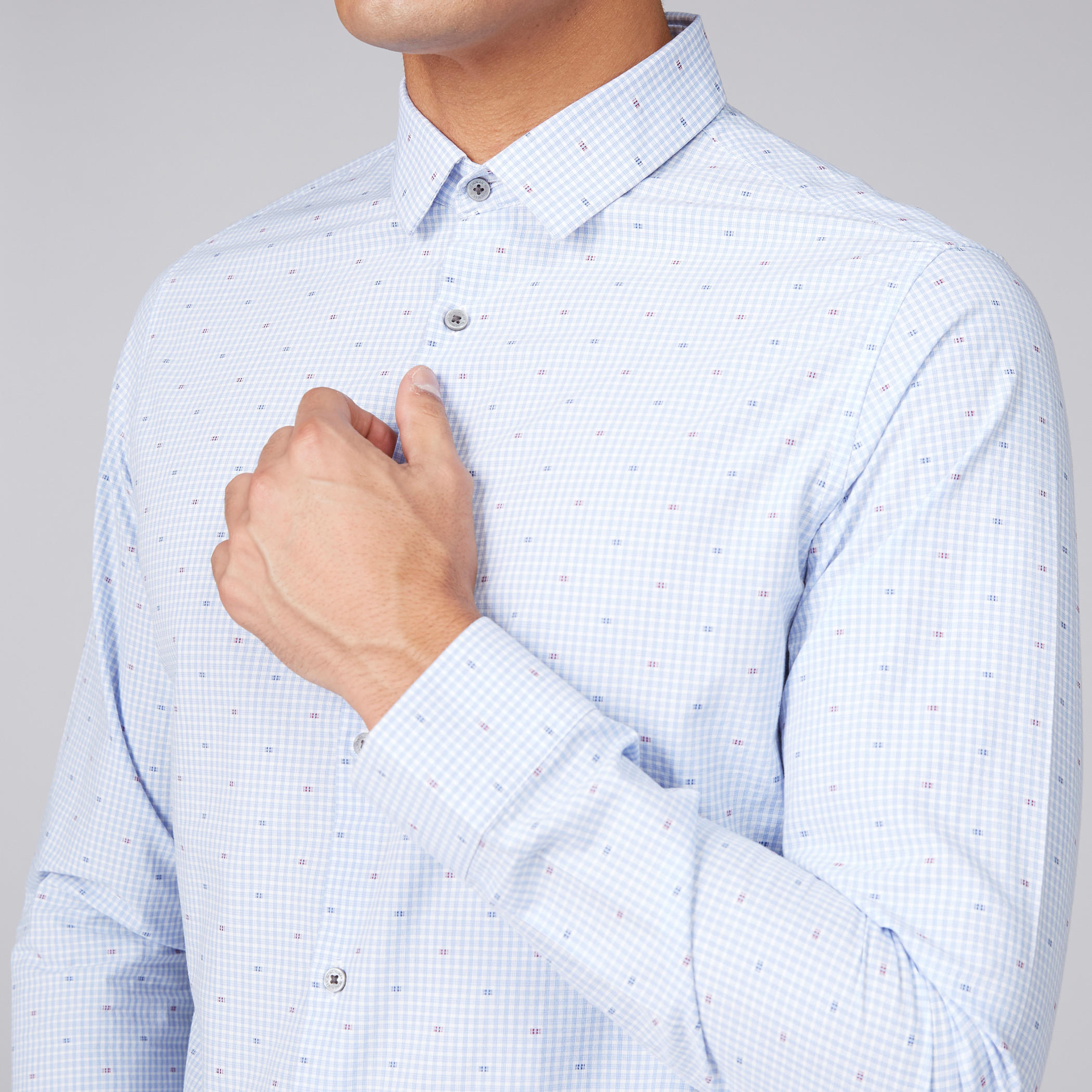 قميص بأكمام طويلة وأزرار وطبعات بيينج هيومان-men-clothing-shirts-image-2