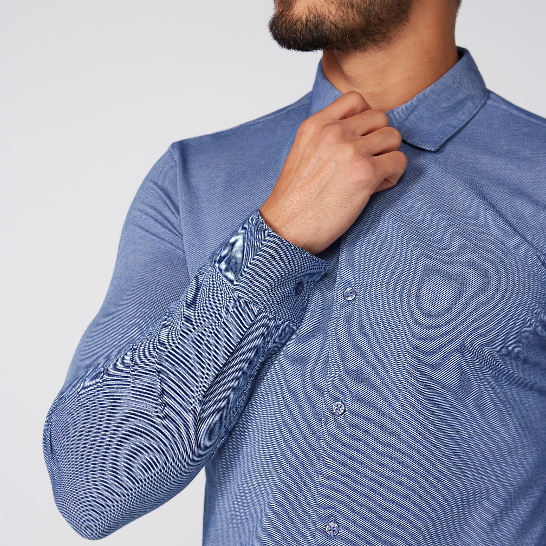 قميص بأكمام طويلة وأزرار من بيينج هيومان-men-clothing-shirts-image-3