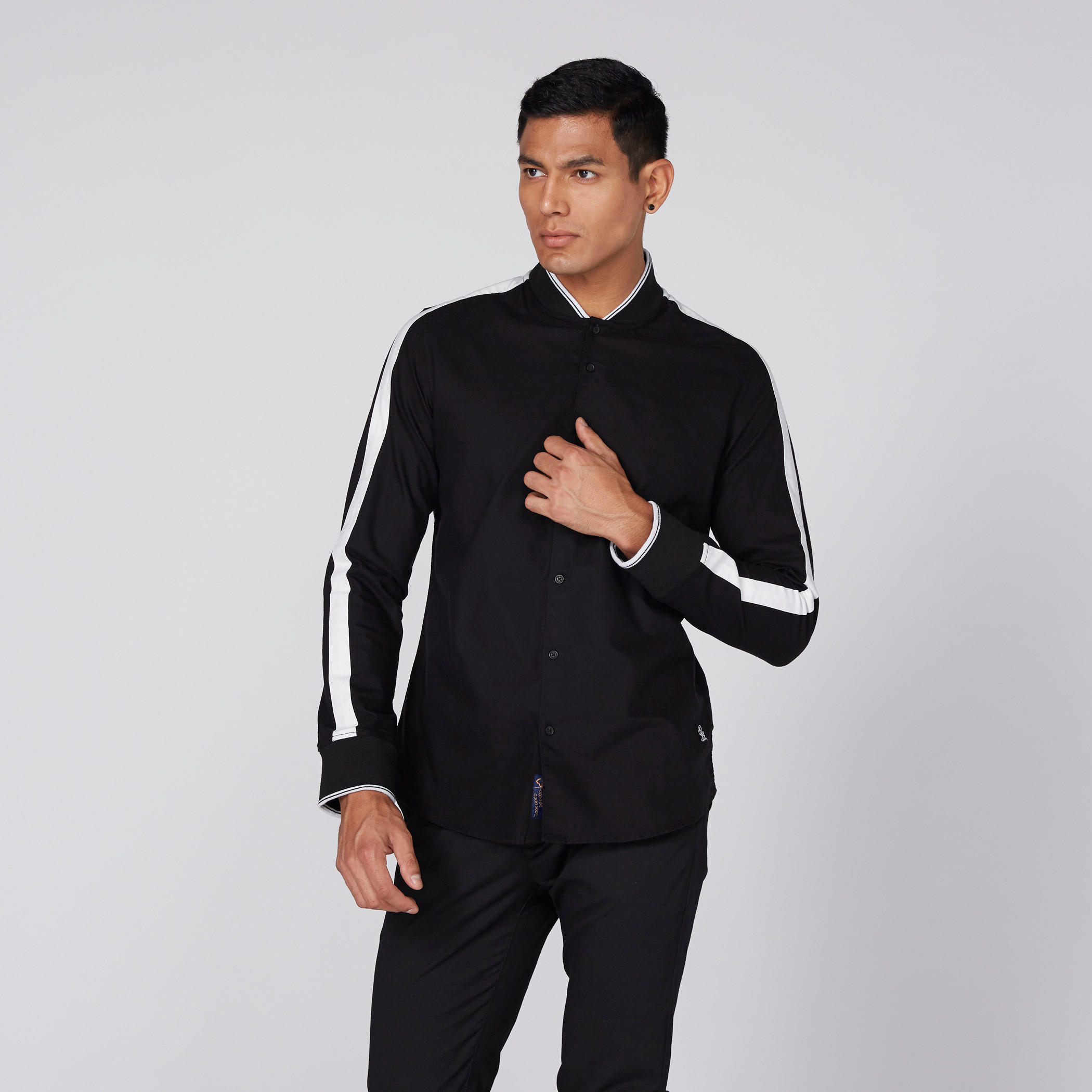 قميص بأكمام طويلة وأزرار من بيينج هيومان-men-clothing-shirts-image-3