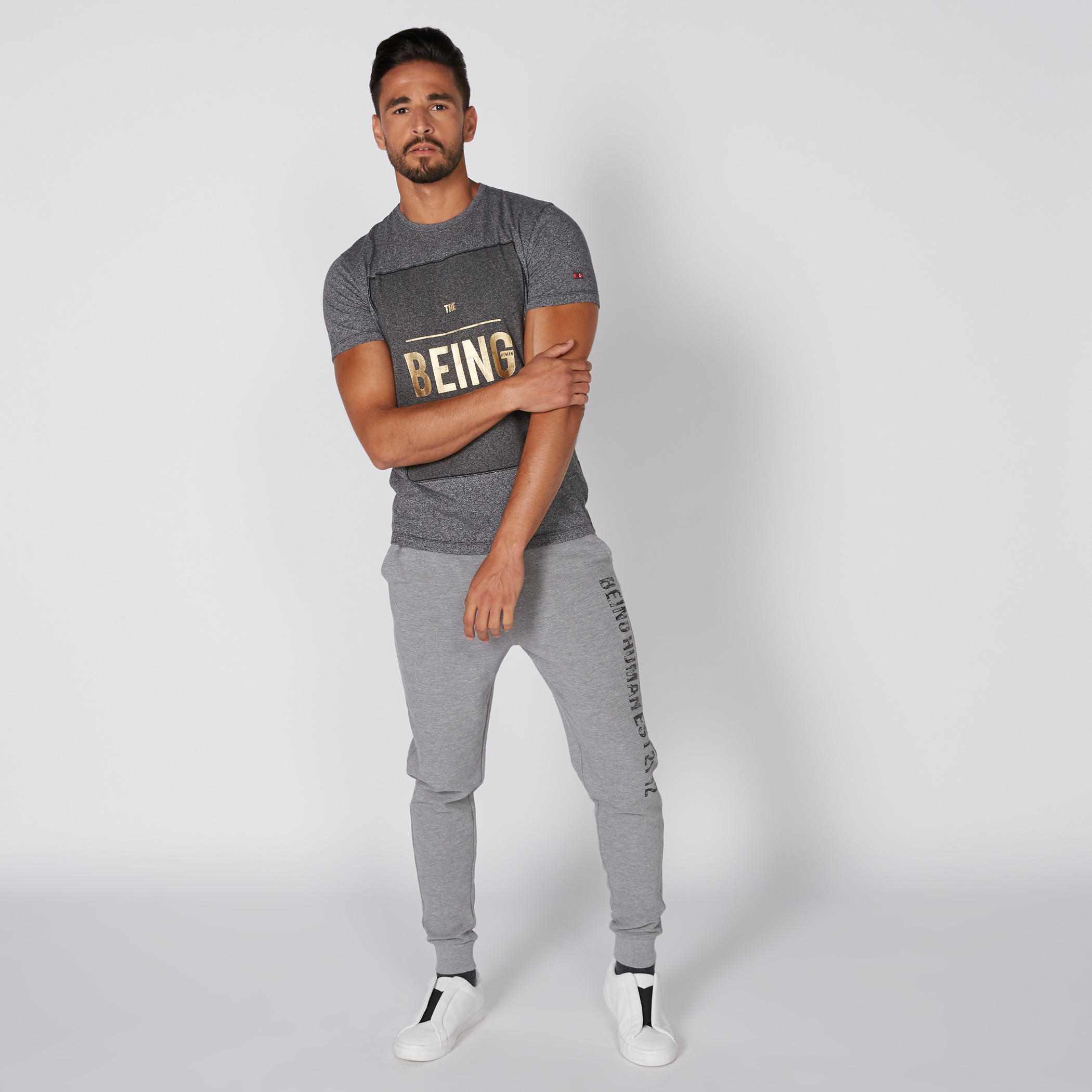 Being Human Printed Full Length Jog Pants with Elasticised Waistband-men-clothing-bottoms-joggers-image-2