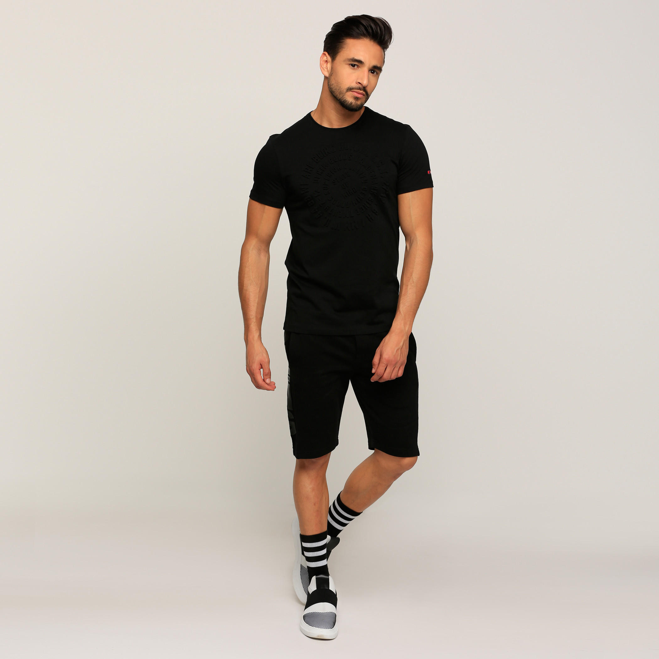 Being Human Printed Shorts with Pocket Detailing-men-clothing-bottoms-shorts-image-5