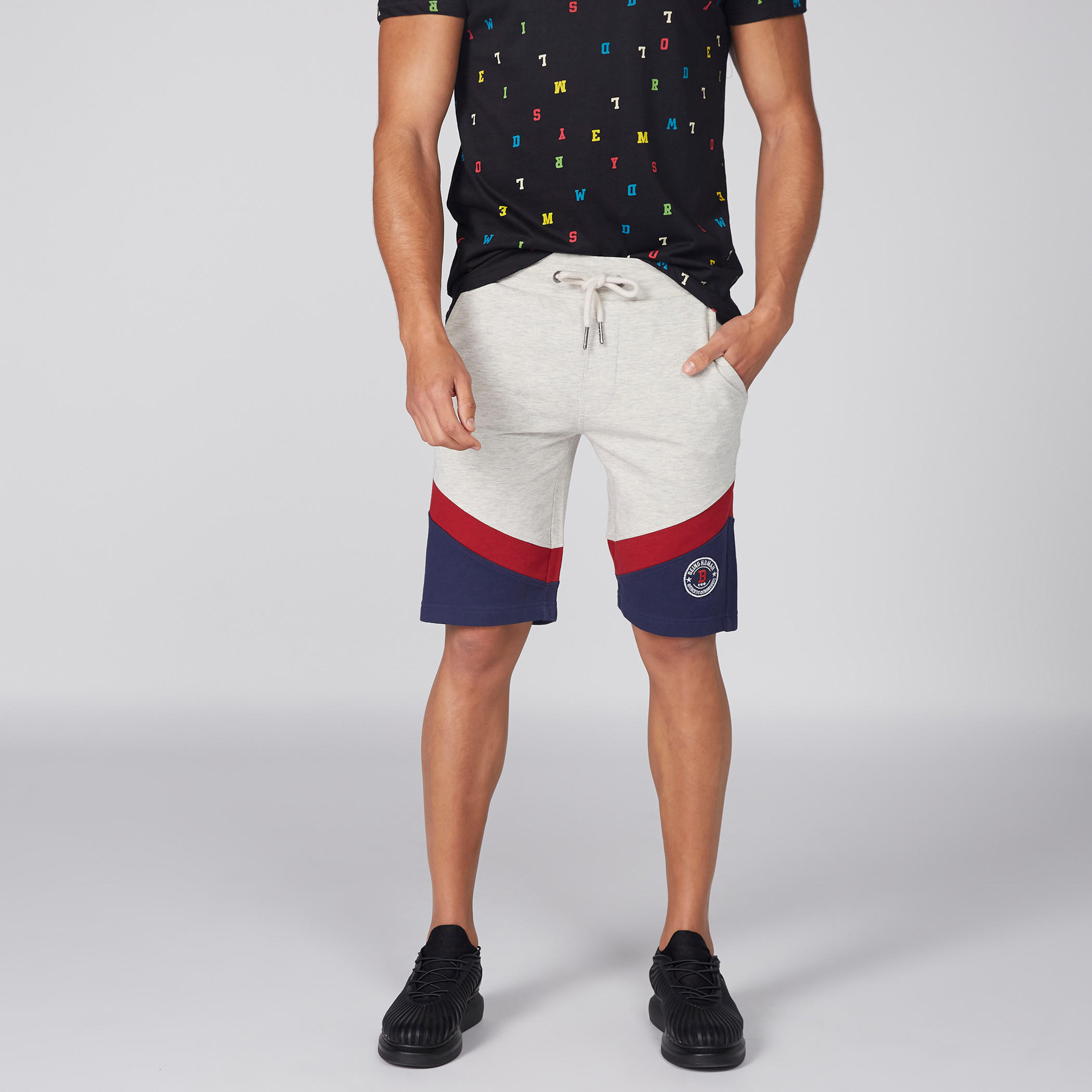 شورت برباط من بيينج هيومان-men-clothing-bottoms-shorts-image-1