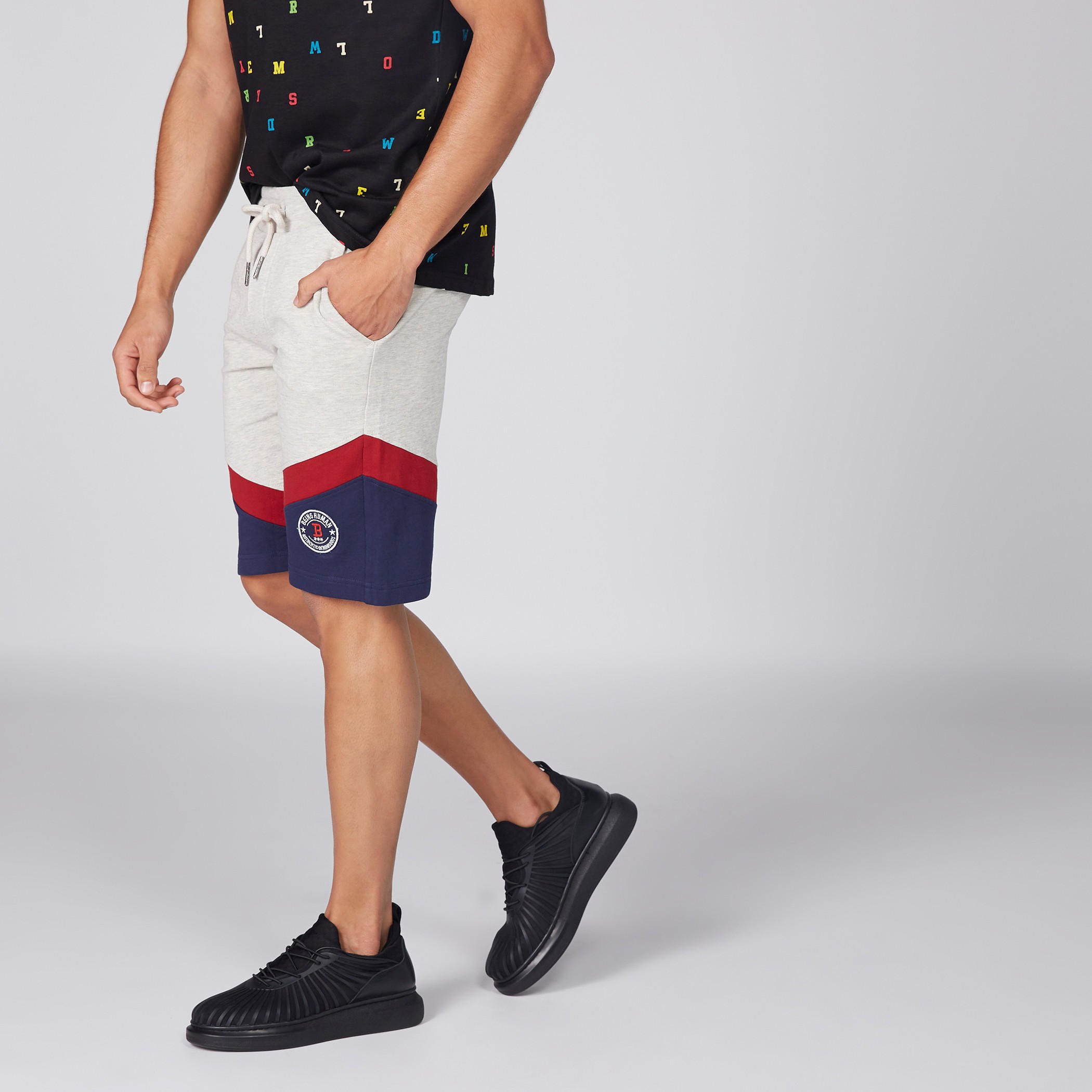شورت برباط من بيينج هيومان-men-clothing-bottoms-shorts-image-3