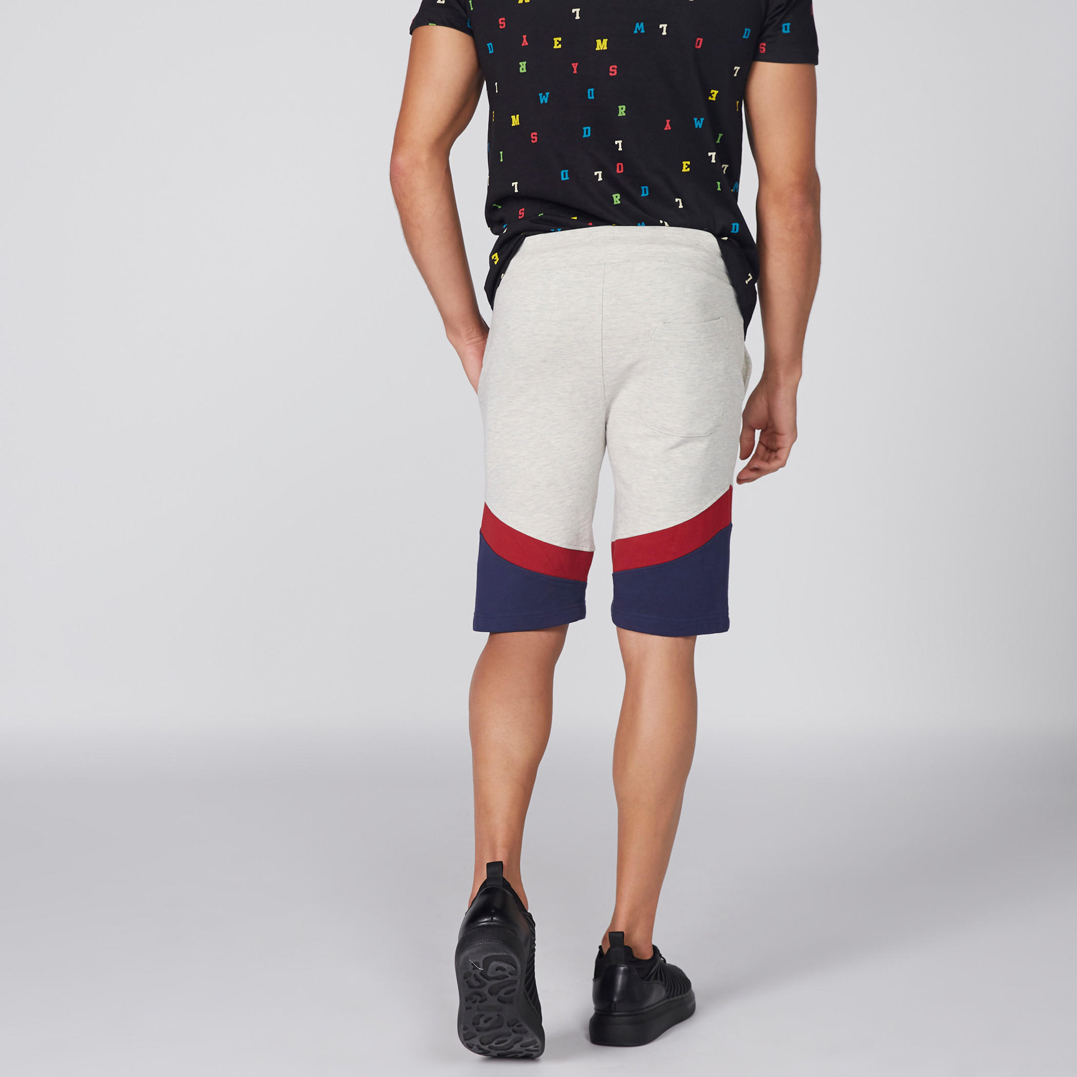 Being Human Panel Shorts with Drawstrings-men-clothing-bottoms-shorts-image-5