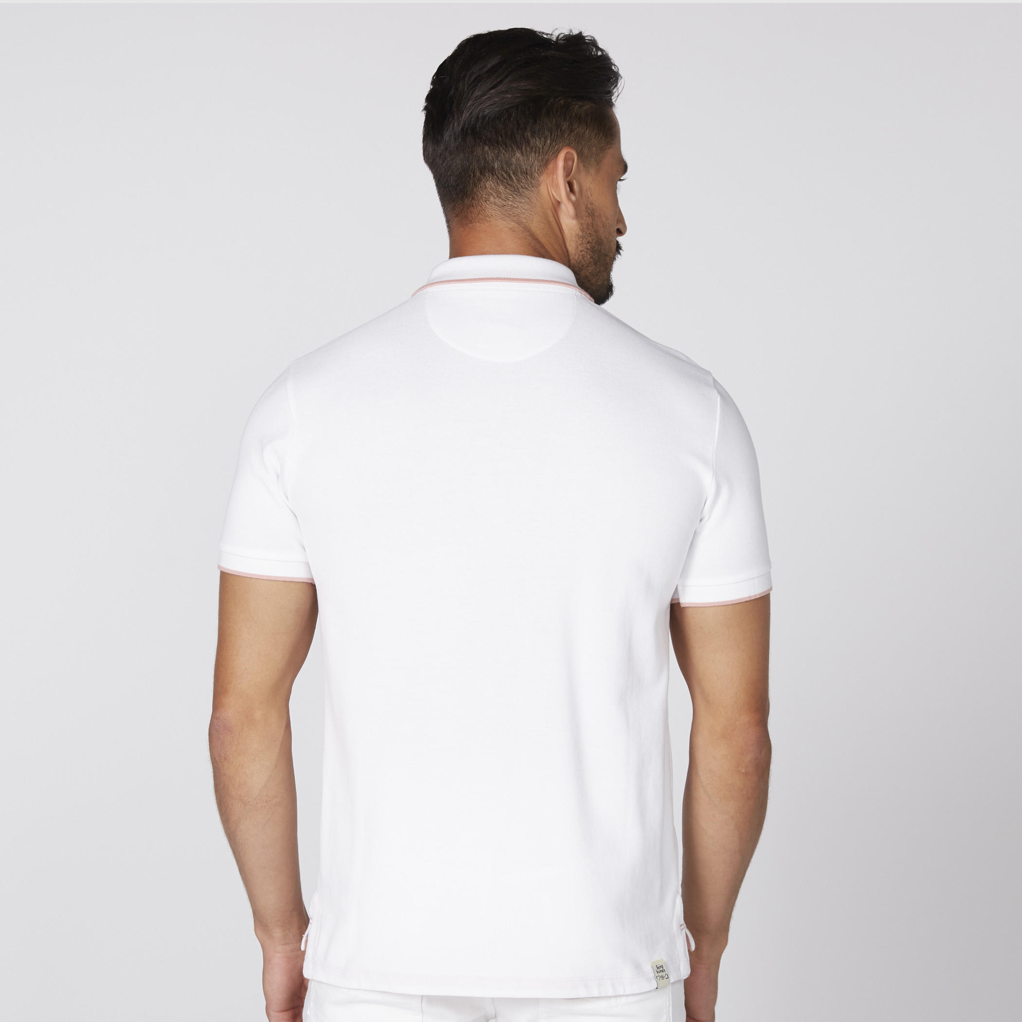 تيشيرت بياقة بولو وأكمام قصيرة بيينج هيومان-men-clothing-tshirtsandpolos-polos-image-4