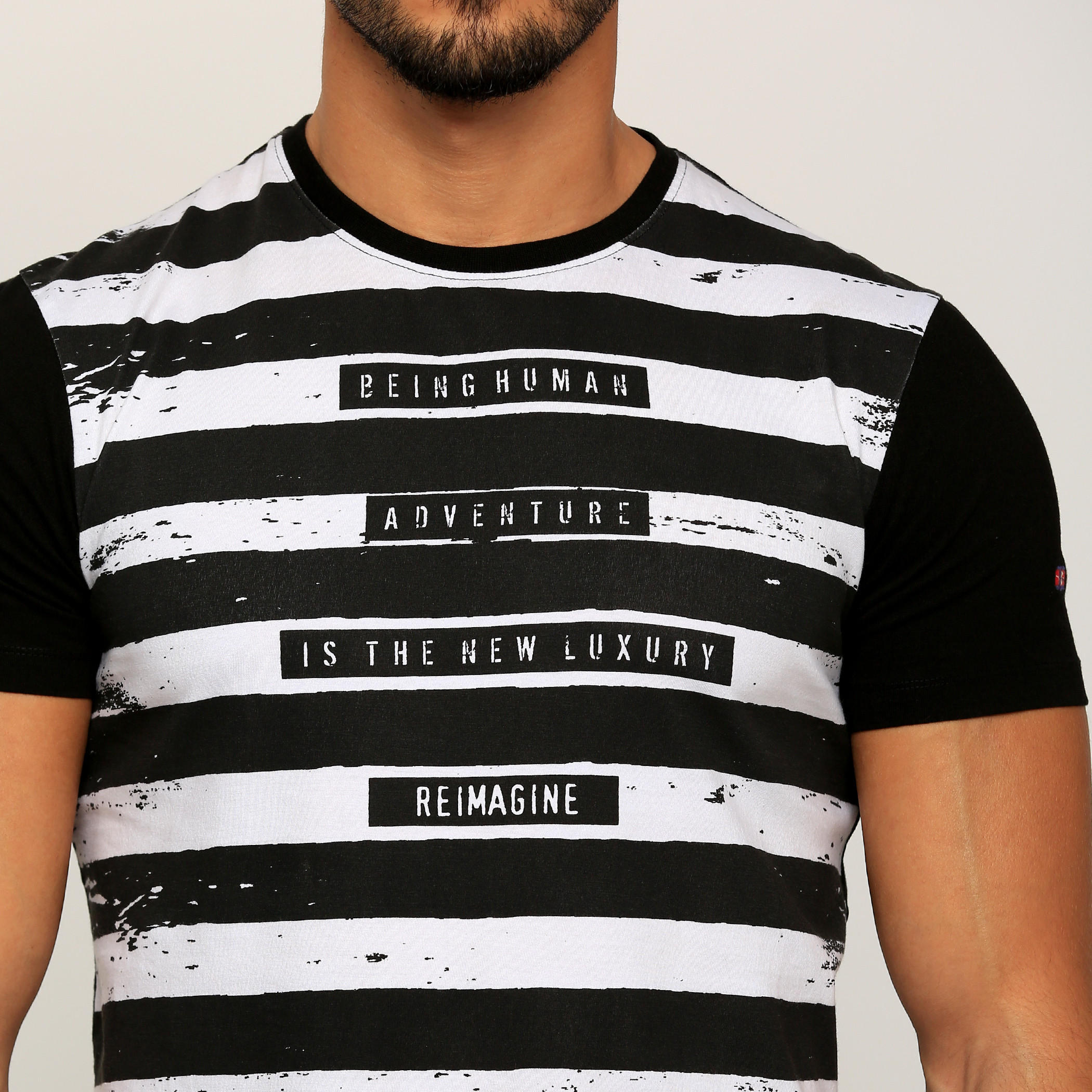 Being Human Printed T-Shirt with Round Neck and Short Sleeves-men-clothing-tshirtsandpolos-tshirts-image-4