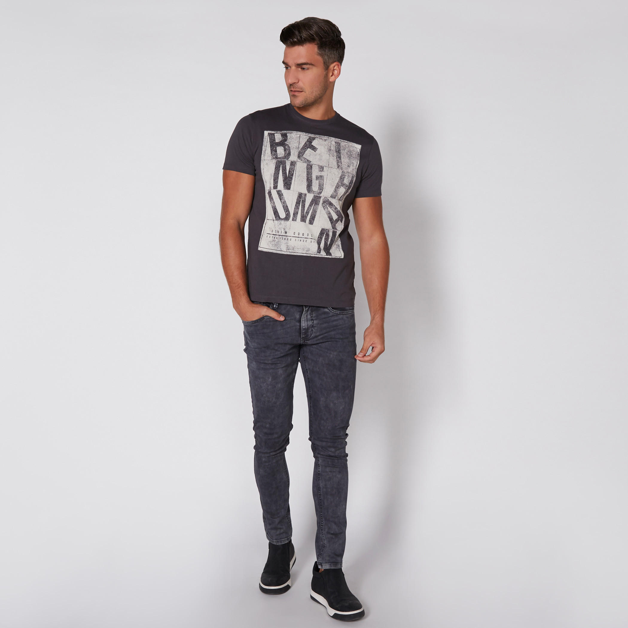 Being Human Printed T-Shirt with Round Neck and Short Sleeves-men-clothing-tshirtsandpolos-tshirts-image-2