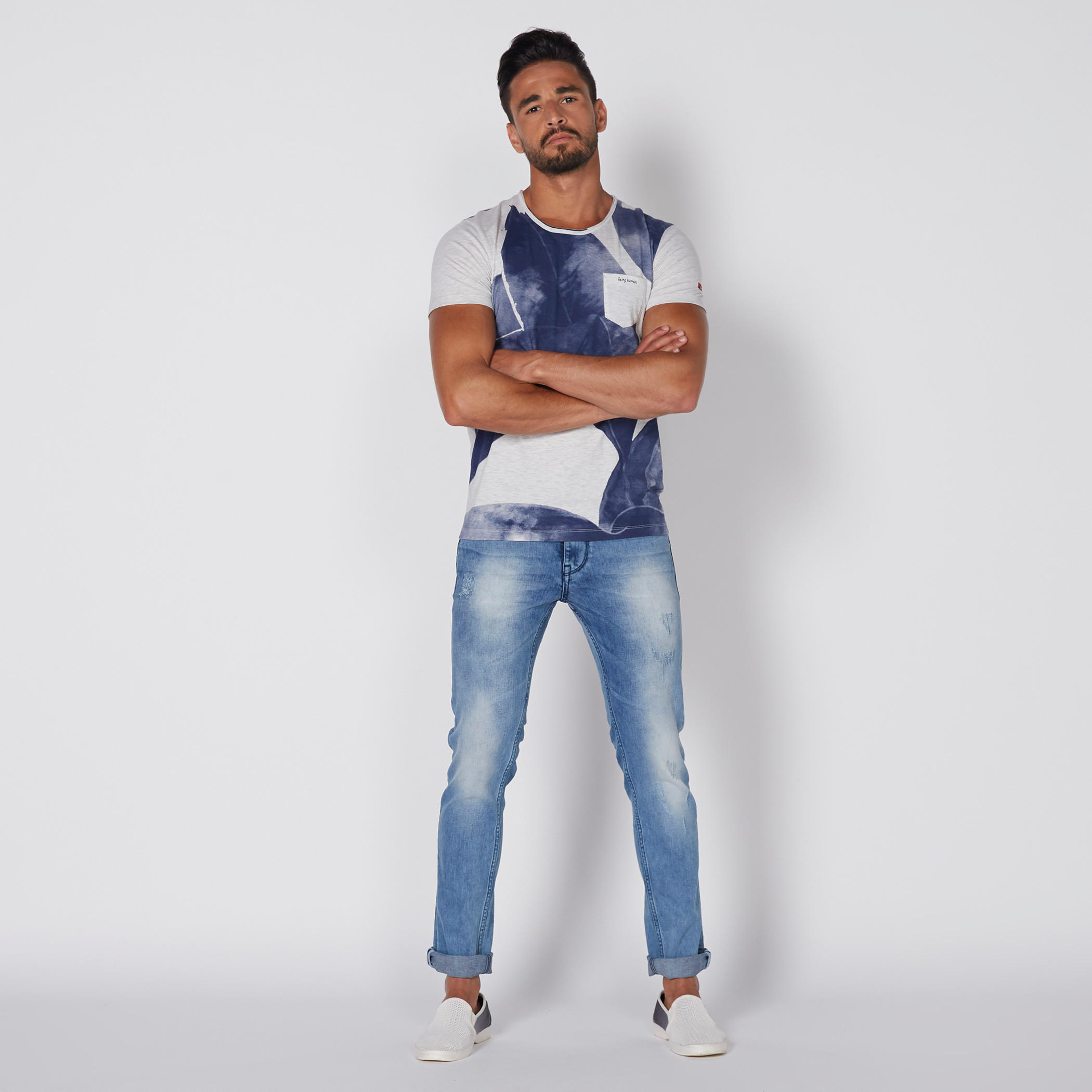 Being Human Printed T-Shirt with Round Neck and Short Sleeves-men-clothing-tshirtsandpolos-tshirts-image-2