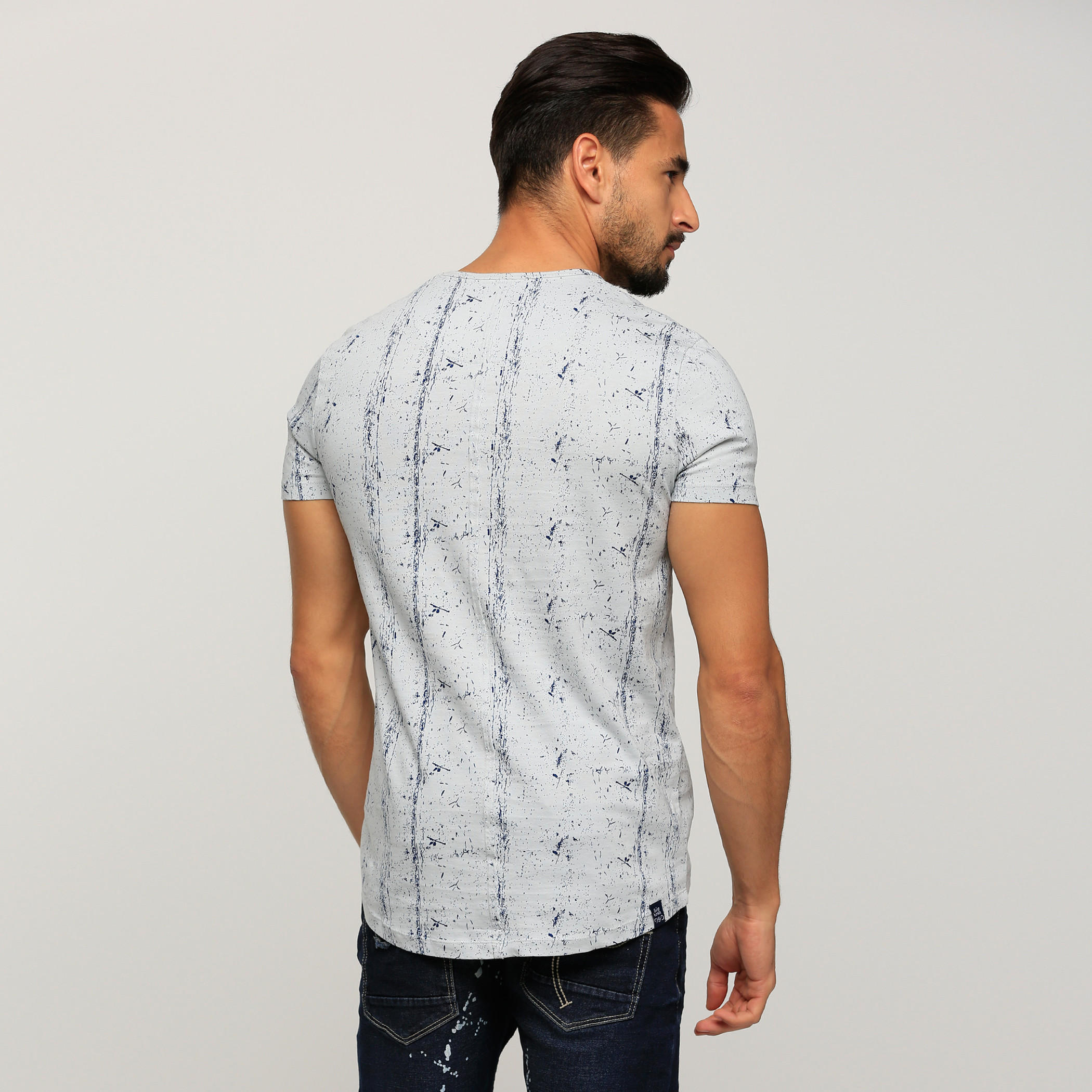 Being Human Printed Round Neck T-Shirt with Short Sleeves-men-clothing-tshirtsandpolos-tshirts-image-2