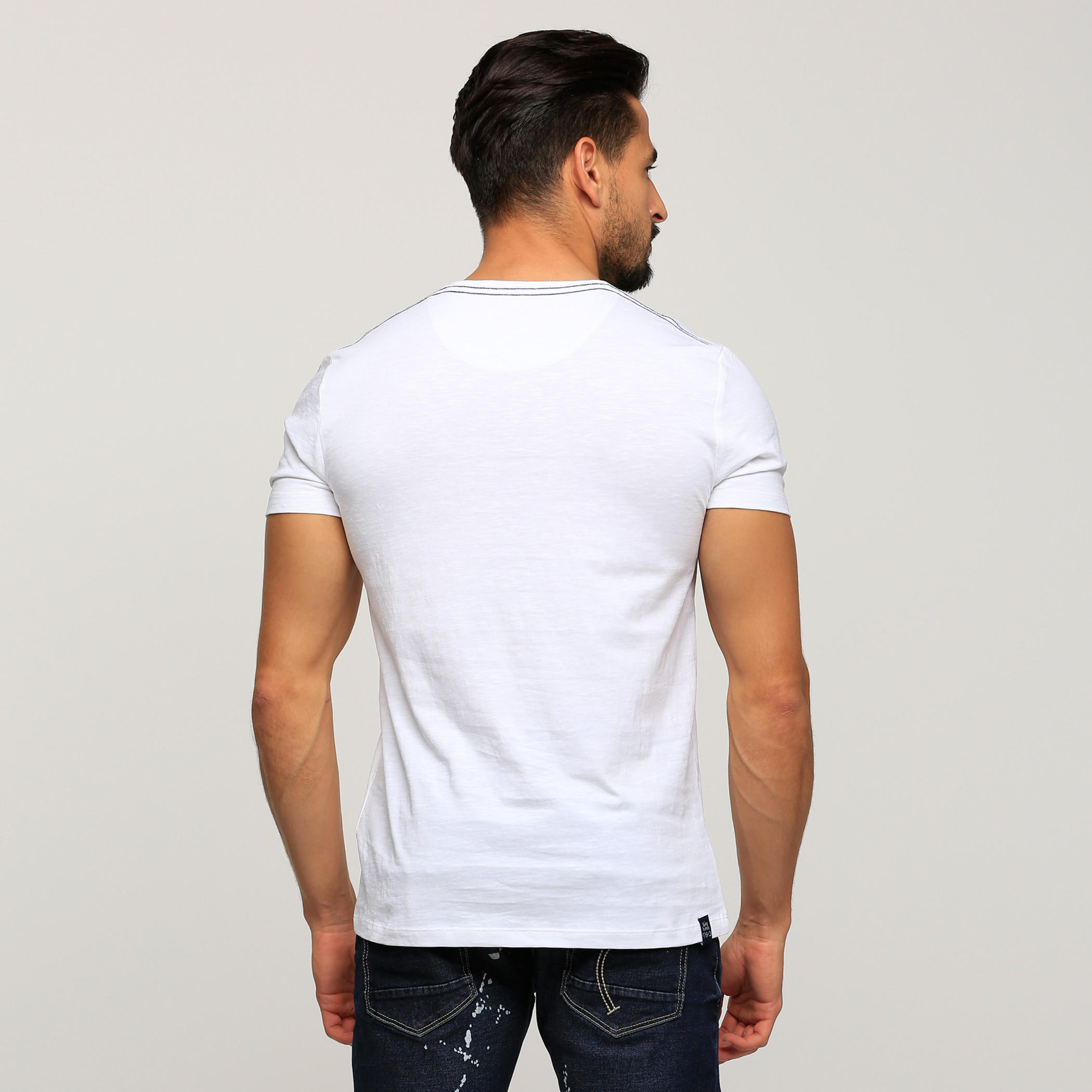 Being Human Printed Round Neck T-Shirt with Short Sleeves-men-clothing-tshirtsandpolos-tshirts-image-2