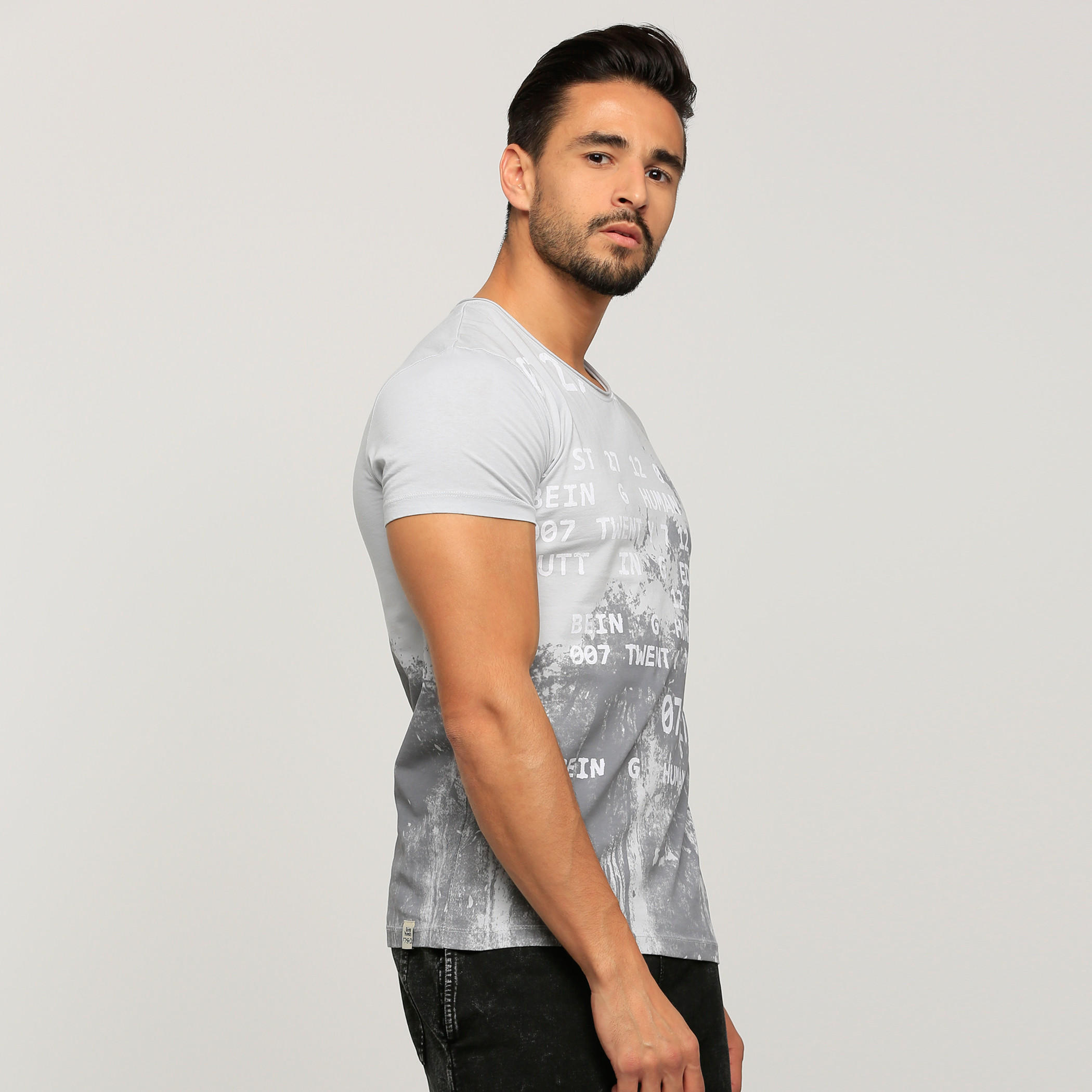 Being Human Printed Round Neck T-Shirt with Short Sleeves-men-clothing-tshirtsandpolos-tshirts-image-3