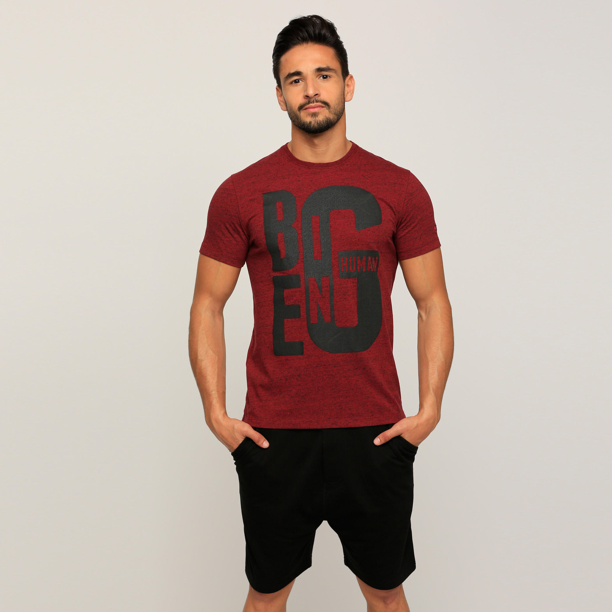 Being Human Printed T-Shirt with Round Neck and Short Sleeves-men-clothing-tshirtsandpolos-tshirts-image-1
