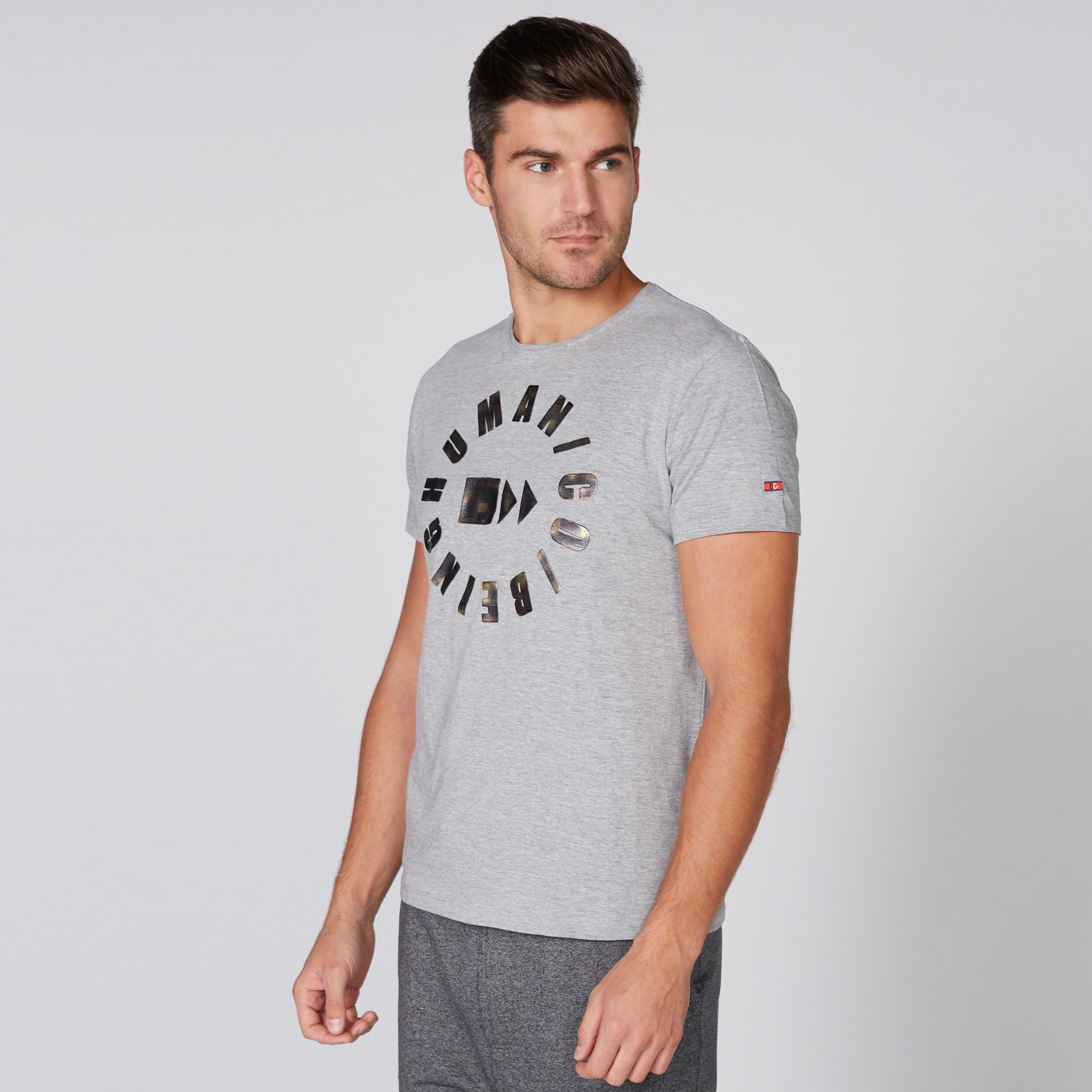 Being Human Printed T-Shirt with Round Neck and Short Sleeves-men-clothing-tshirtsandpolos-tshirts-image-1