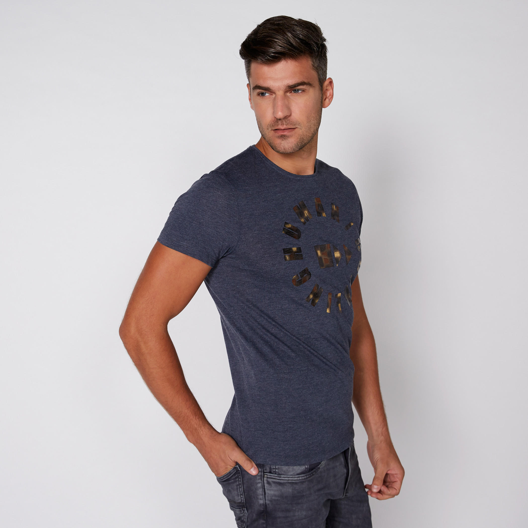 Being Human Printed T-Shirt with Round Neck and Short Sleeves-men-clothing-tshirtsandpolos-tshirts-image-2