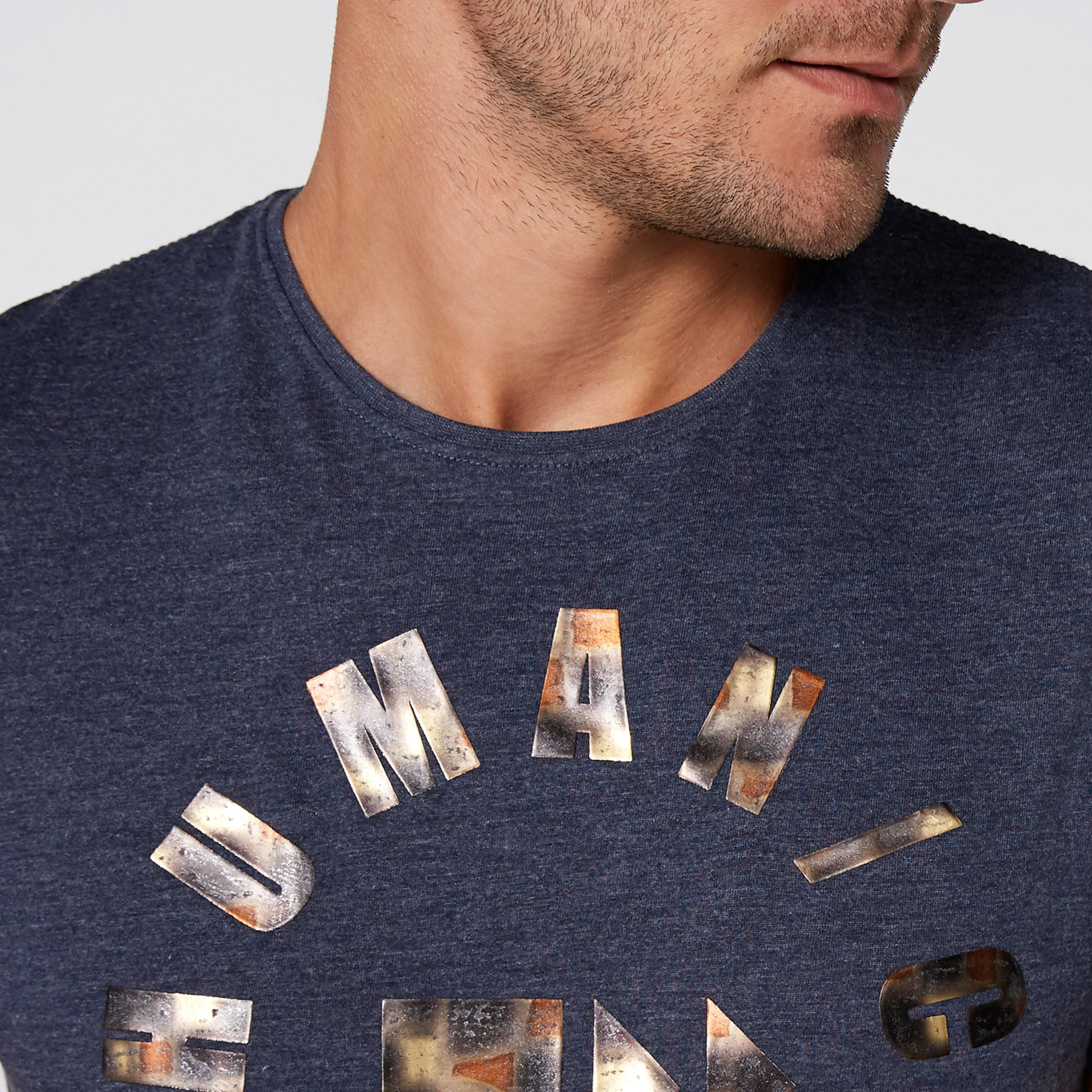 Being Human Printed T-Shirt with Round Neck and Short Sleeves-men-clothing-tshirtsandpolos-tshirts-image-3