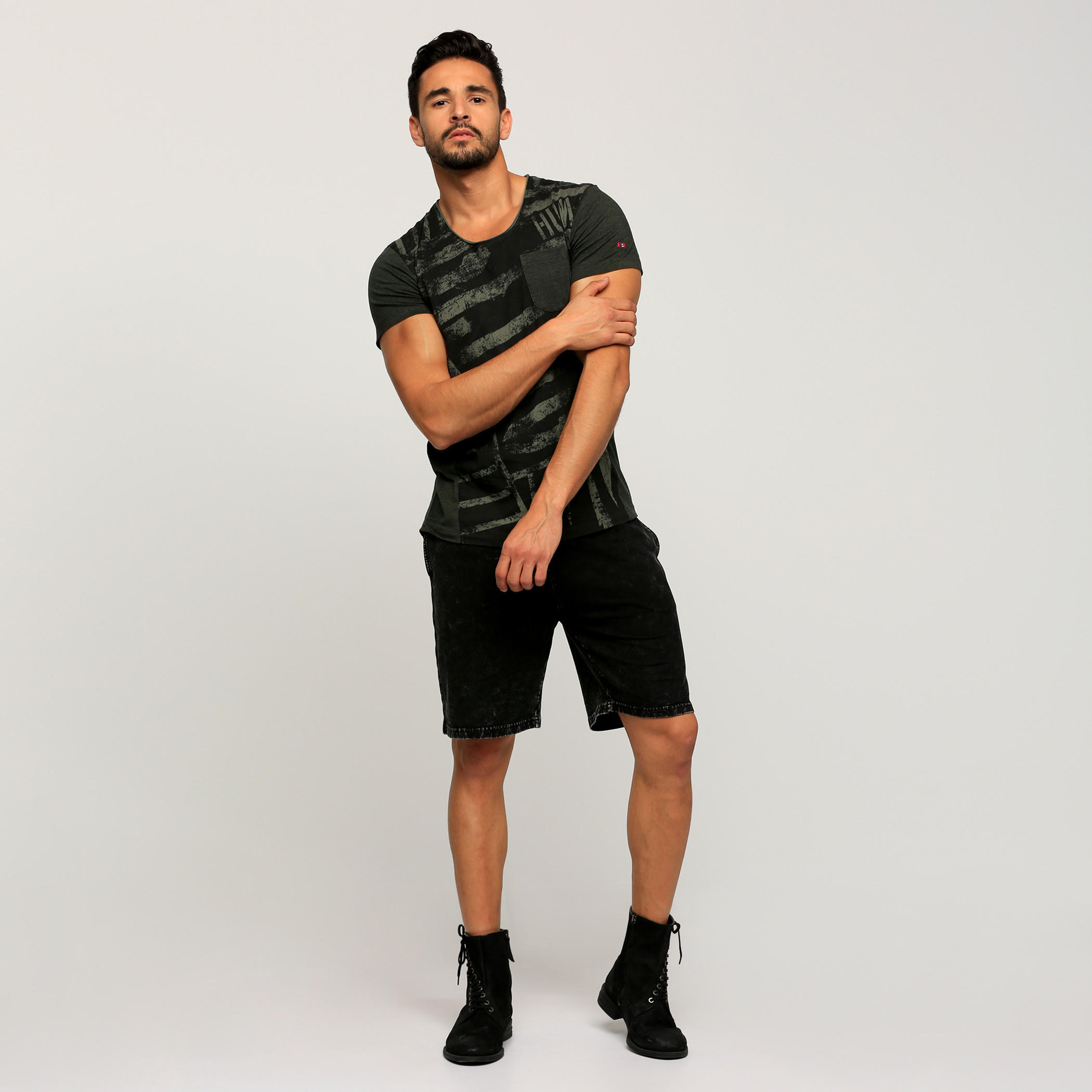 Being Human Printed Round Neck T-Shirt with Short Sleeves-men-clothing-tshirtsandpolos-tshirts-image-5