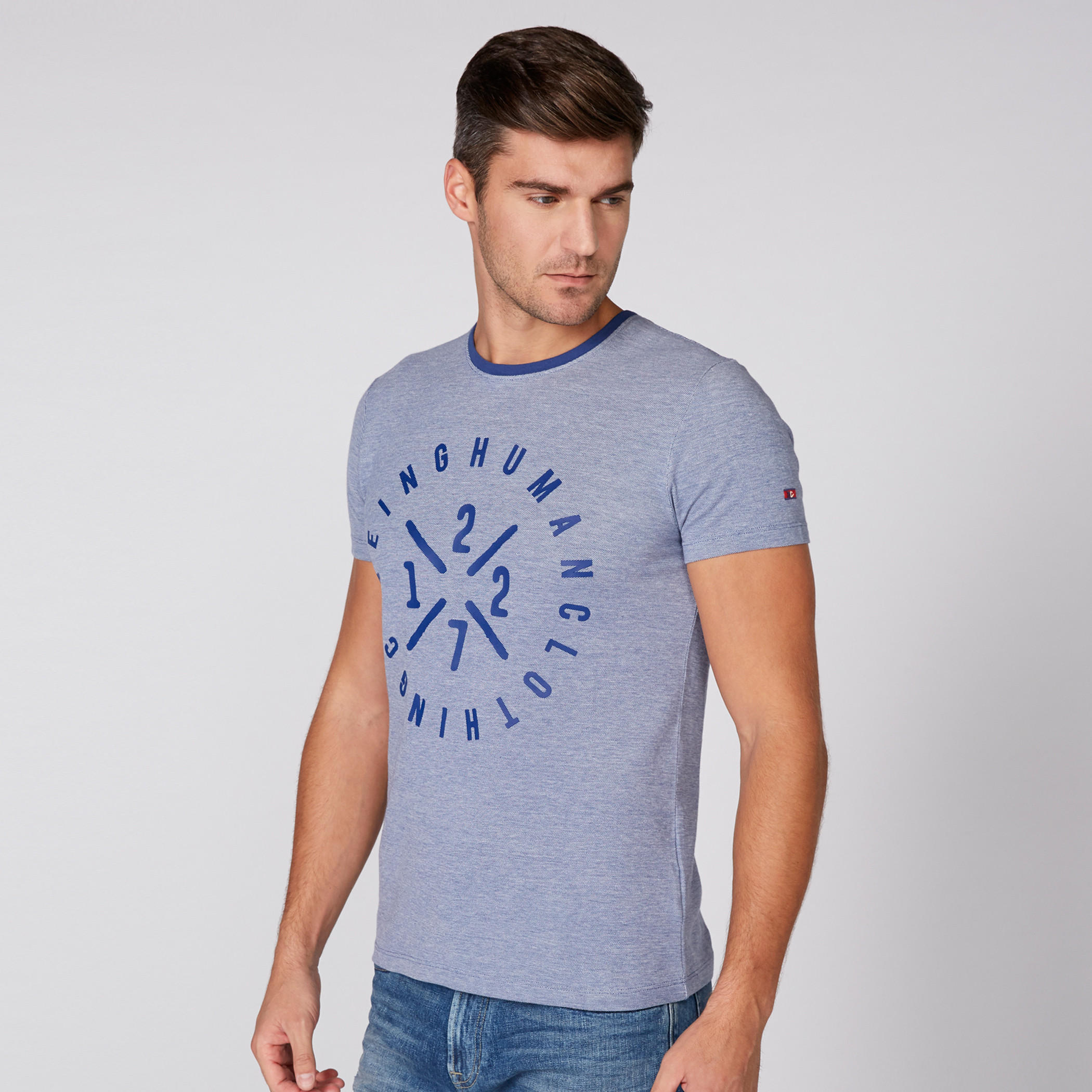 Being Human Printed T-Shirt with Round Neck and Short Sleeves-men-clothing-tshirtsandpolos-tshirts-image-1