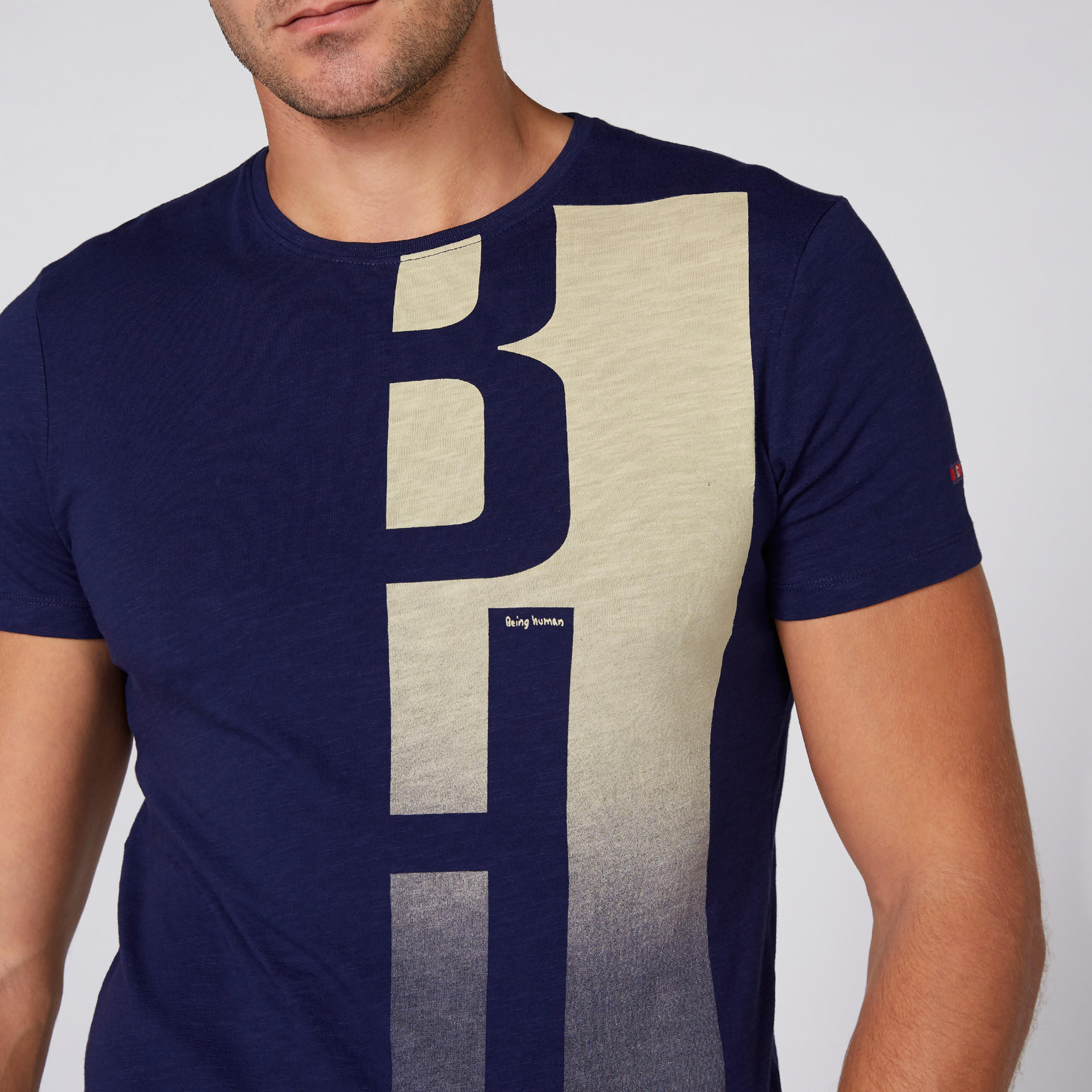 Being Human Printed T-Shirt with Round Neck and Short Sleeves-men-clothing-tshirtsandpolos-tshirts-image-3