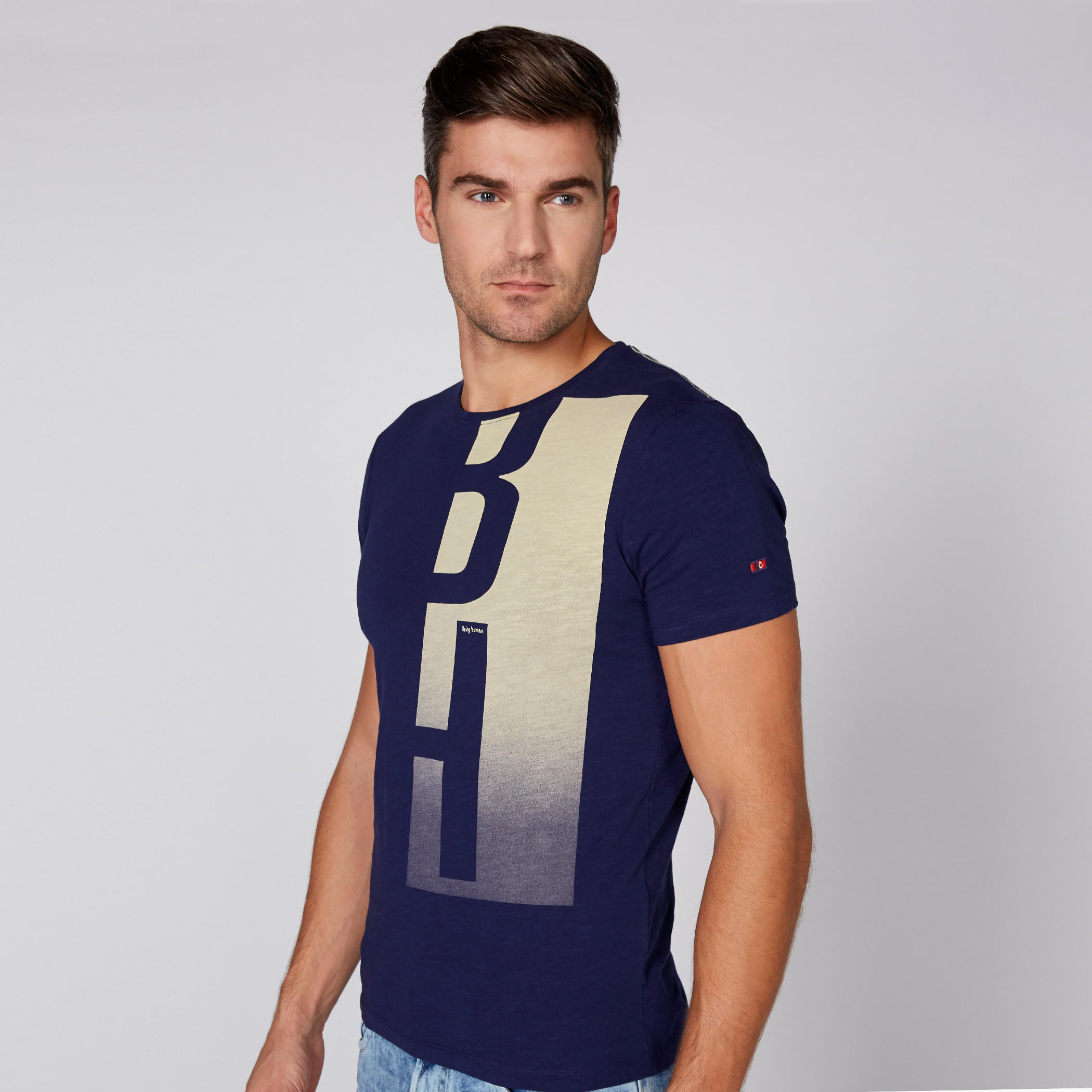Being Human Printed T-Shirt with Round Neck and Short Sleeves-men-clothing-tshirtsandpolos-tshirts-image-4