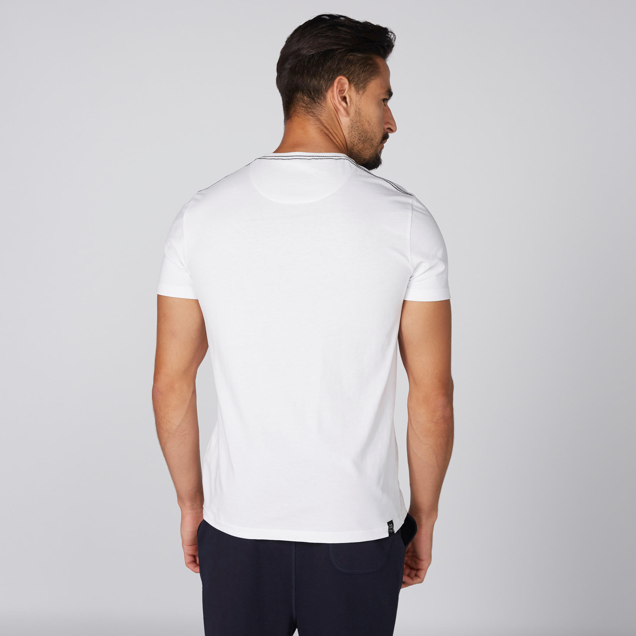 تيشيرت بطبعات بيينج هيومن وأكمام قصيرة-men-clothing-tshirtsandpolos-tshirts-image-4
