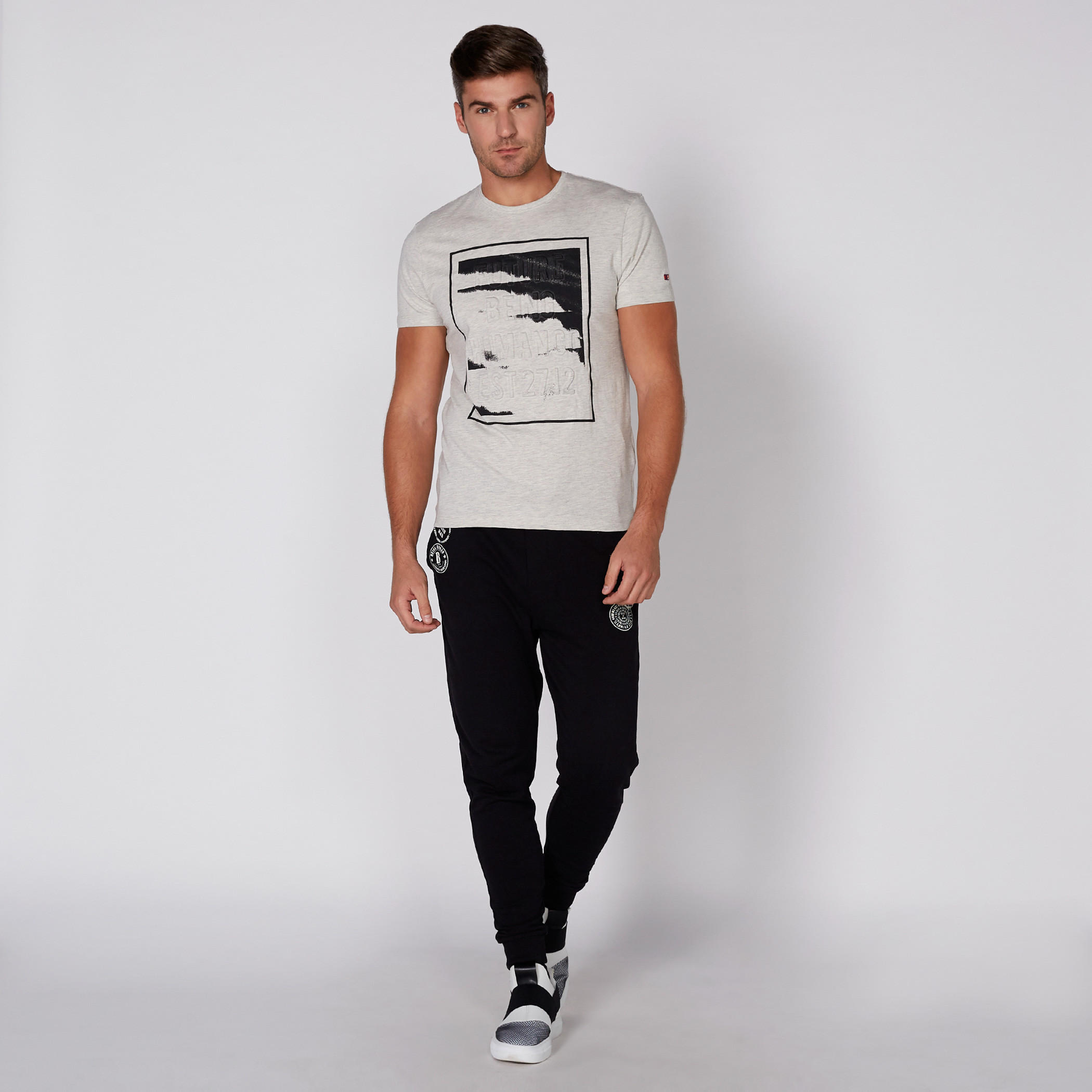 Being Human Printed T-Shirt with Round Neck and Short Sleeves-men-clothing-tshirtsandpolos-tshirts-image-2