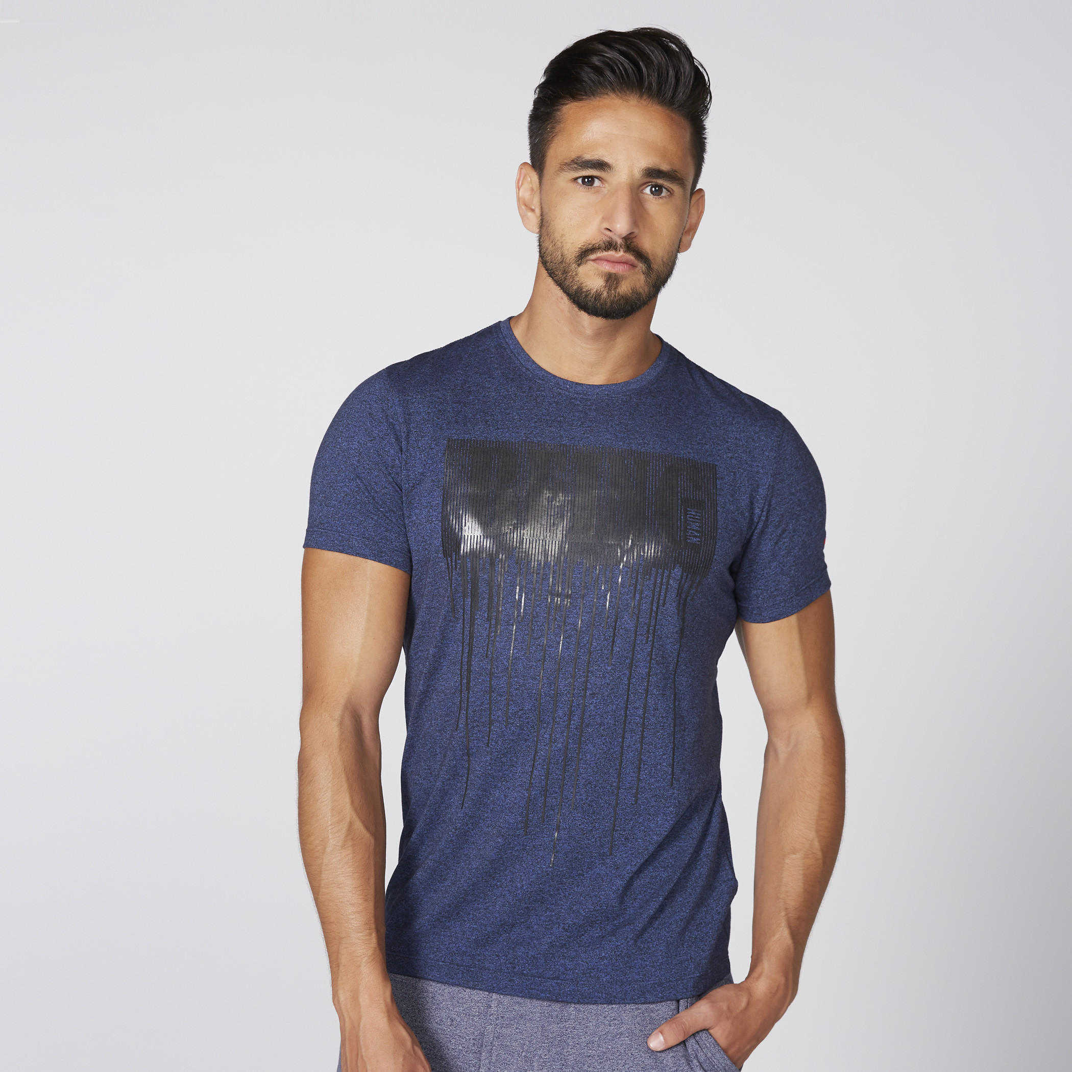 Being Human Printed T-Shirt with Round Neck and Short Sleeves-men-clothing-tshirtsandpolos-tshirts-image-1