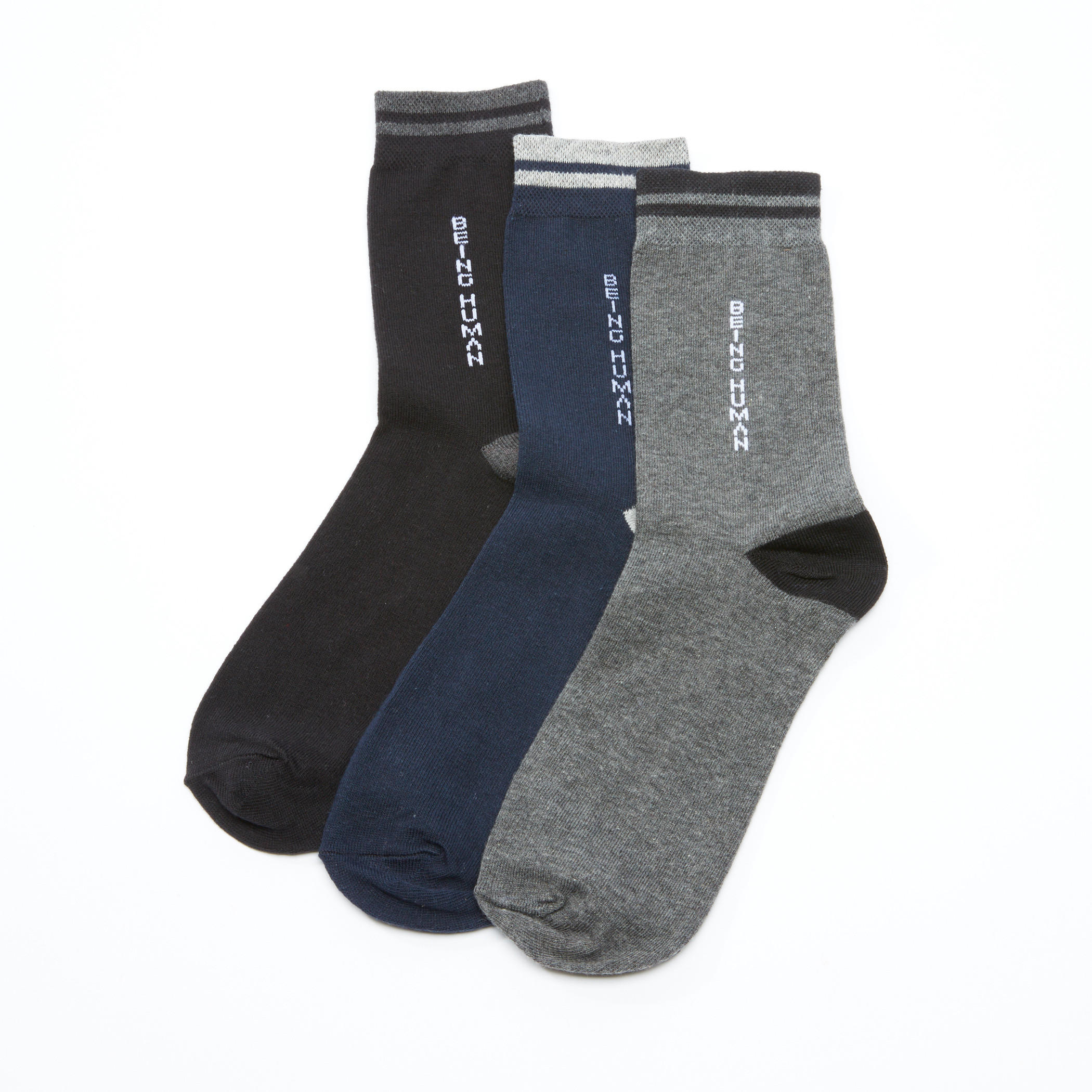 جوارب متوسطة الطول من بيينج هيومان-men-socks-image-1
