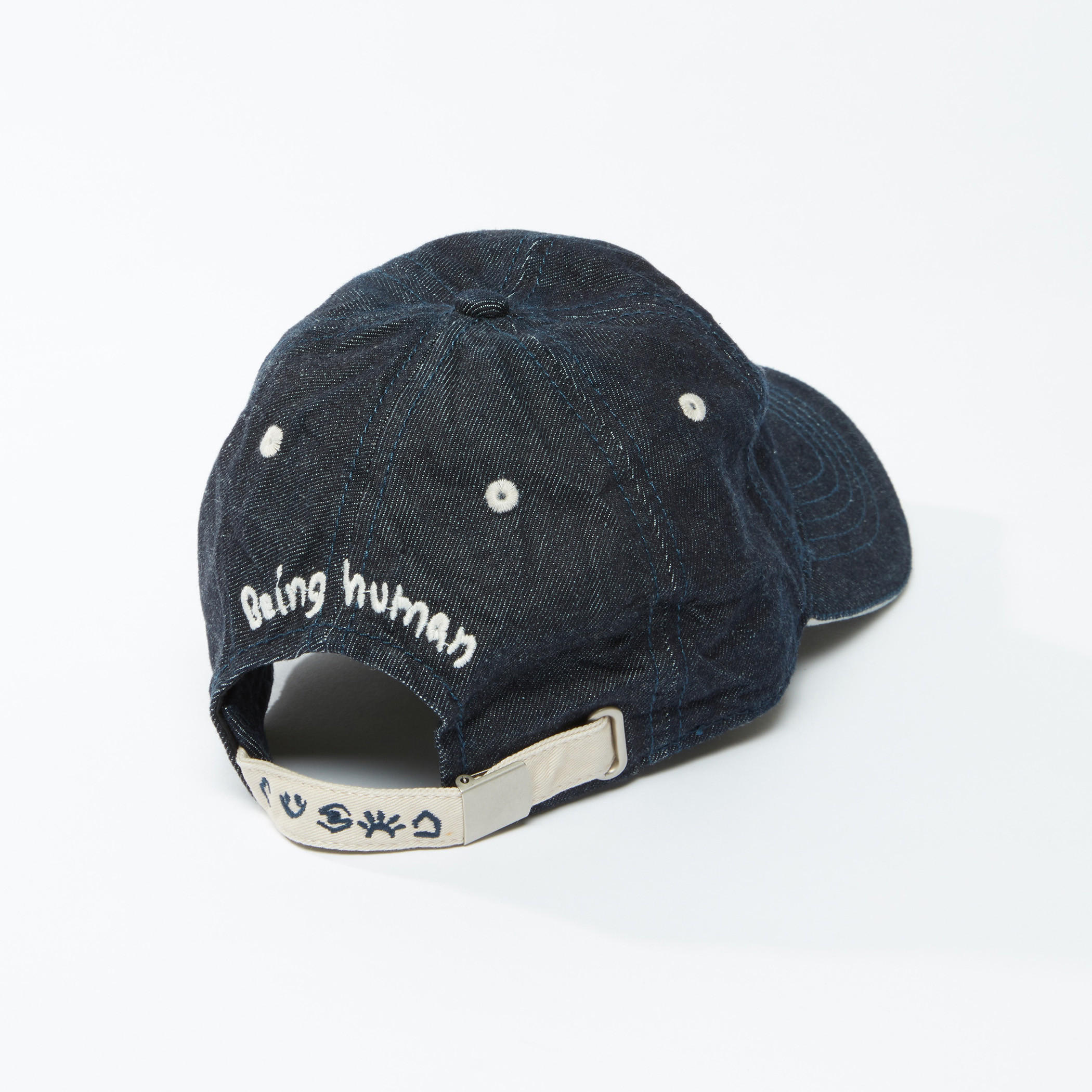 قبعة كاب بثنية إغلاق وتطريز بيينج هيومان-men-caps-image-3