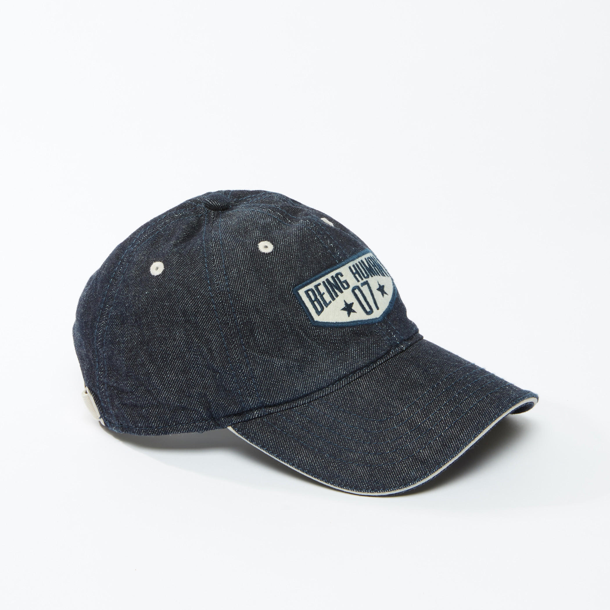 قبعة كاب بثنية إغلاق وتطريز بيينج هيومان-men-caps-image-1