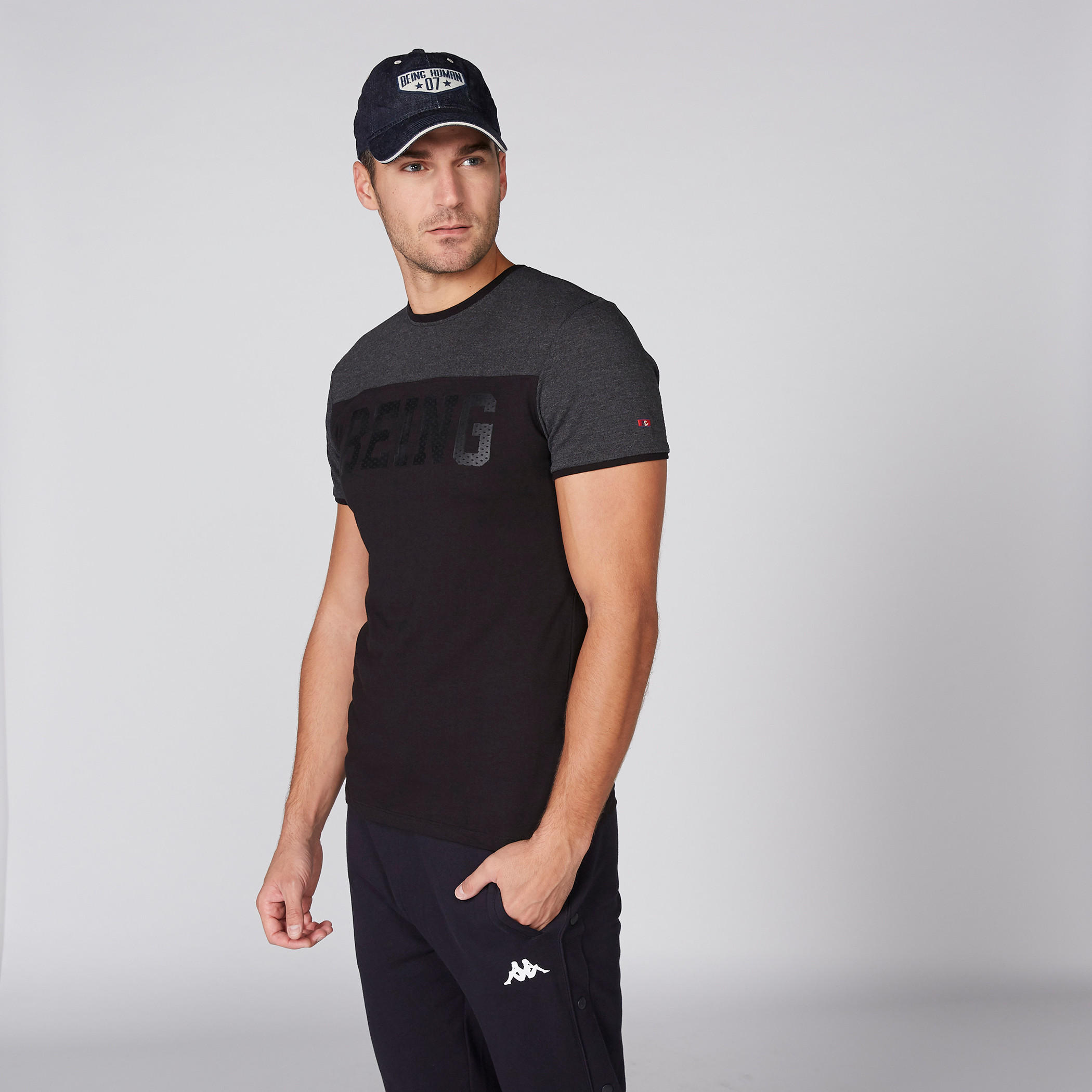 قبعة كاب بثنية إغلاق وتطريز بيينج هيومان-men-caps-image-2