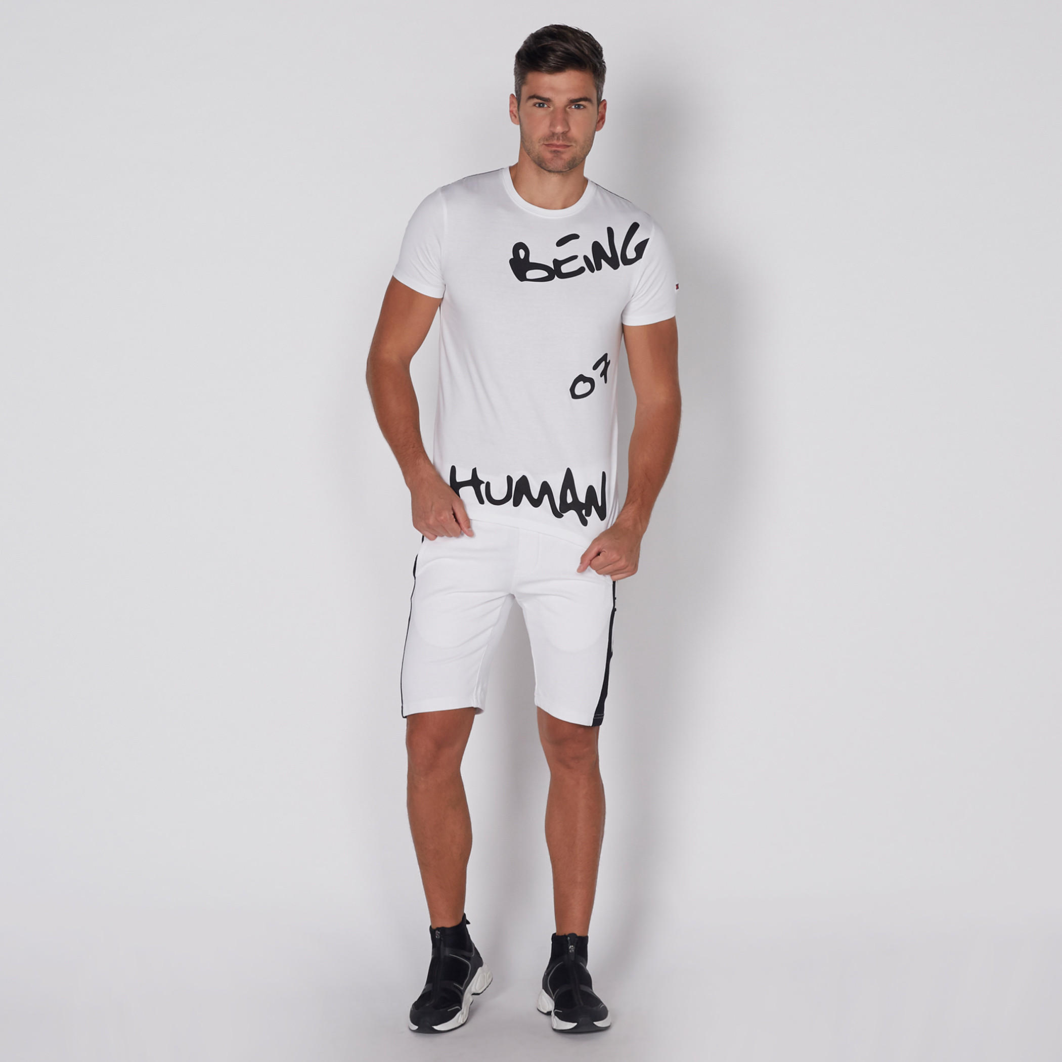 Being Human Printed T-Shirt with Round Neck and Short Sleeves-men-clothing-tshirtsandpolos-tshirts-image-2