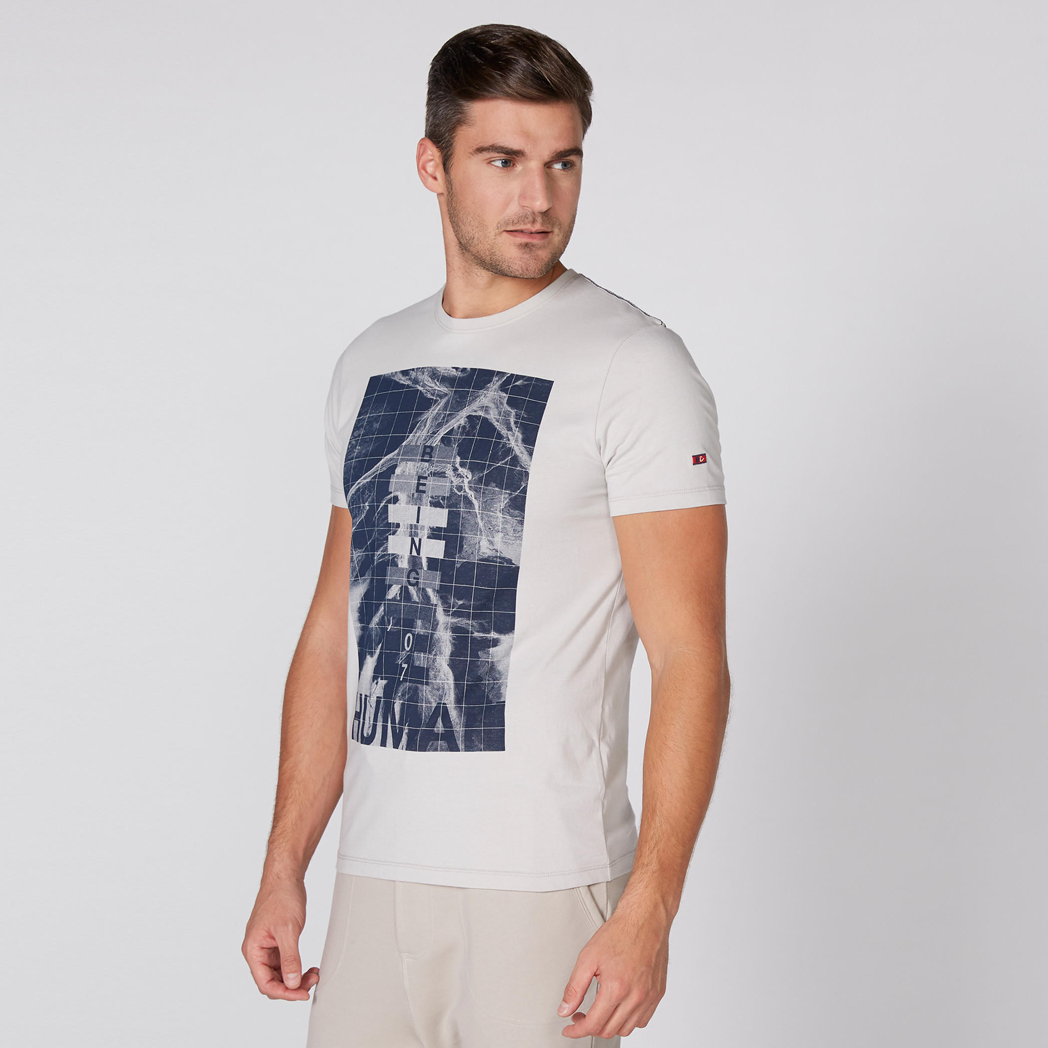 Being Human Printed T-Shirt with Round Neck and Short Sleeves-men-clothing-tshirtsandpolos-tshirts-image-1