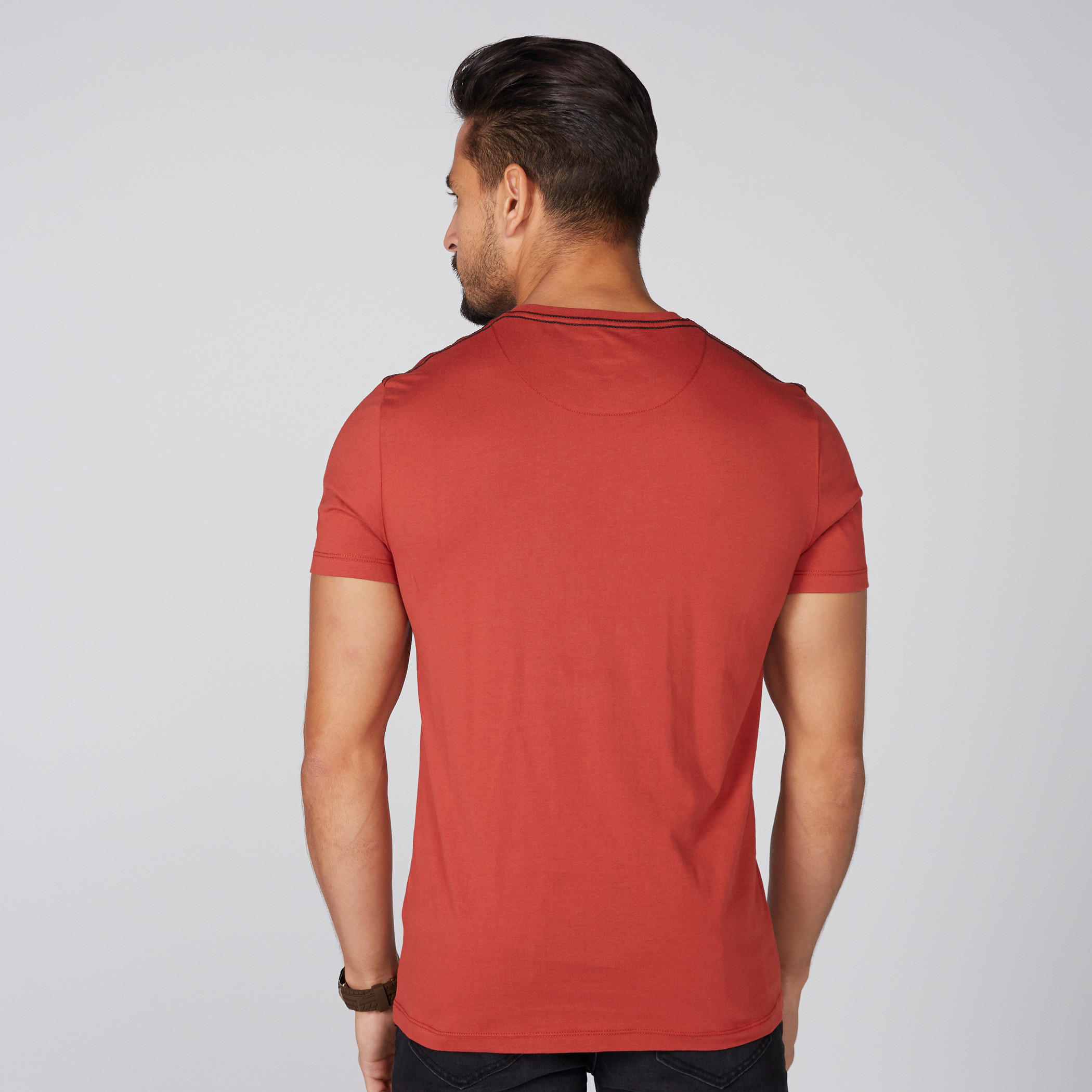 تيشيرت بأكمام قصيرة وطبعات بيينج هيومان-men-clothing-tshirtsandpolos-tshirts-image-2