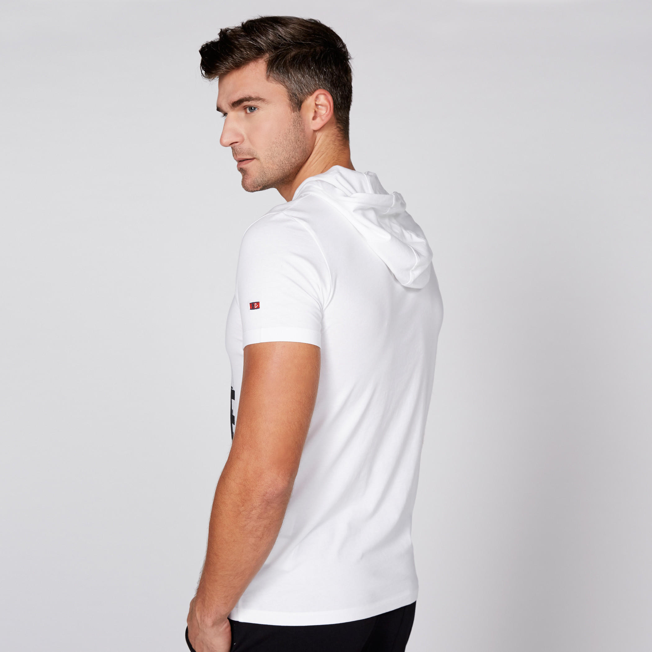 Being Human Printed T-Shirt with Short Sleeves and Hood-men-clothing-tshirtsandpolos-tshirts-image-4