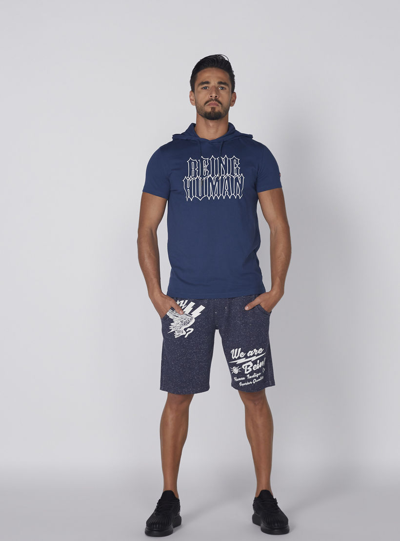 تيشيرت بأكمام قصيرة وقبعة وطبعات بيينج هيومان-men-clothing-tshirtsandpolos-tshirts-image-4