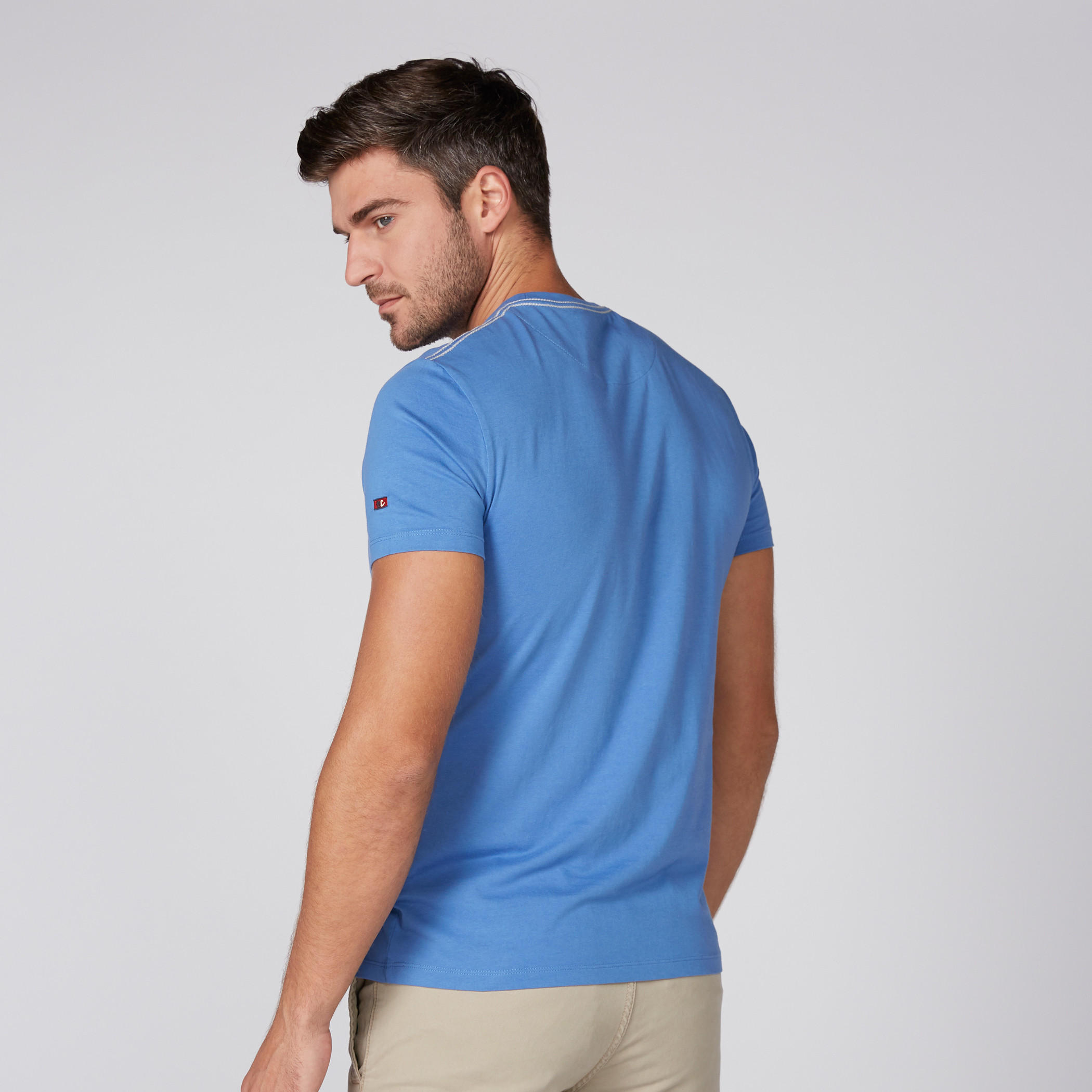 تيشيرت بأكمام قصيرة وطبعات بيينج هيومان-men-clothing-tshirtsandpolos-tshirts-image-3