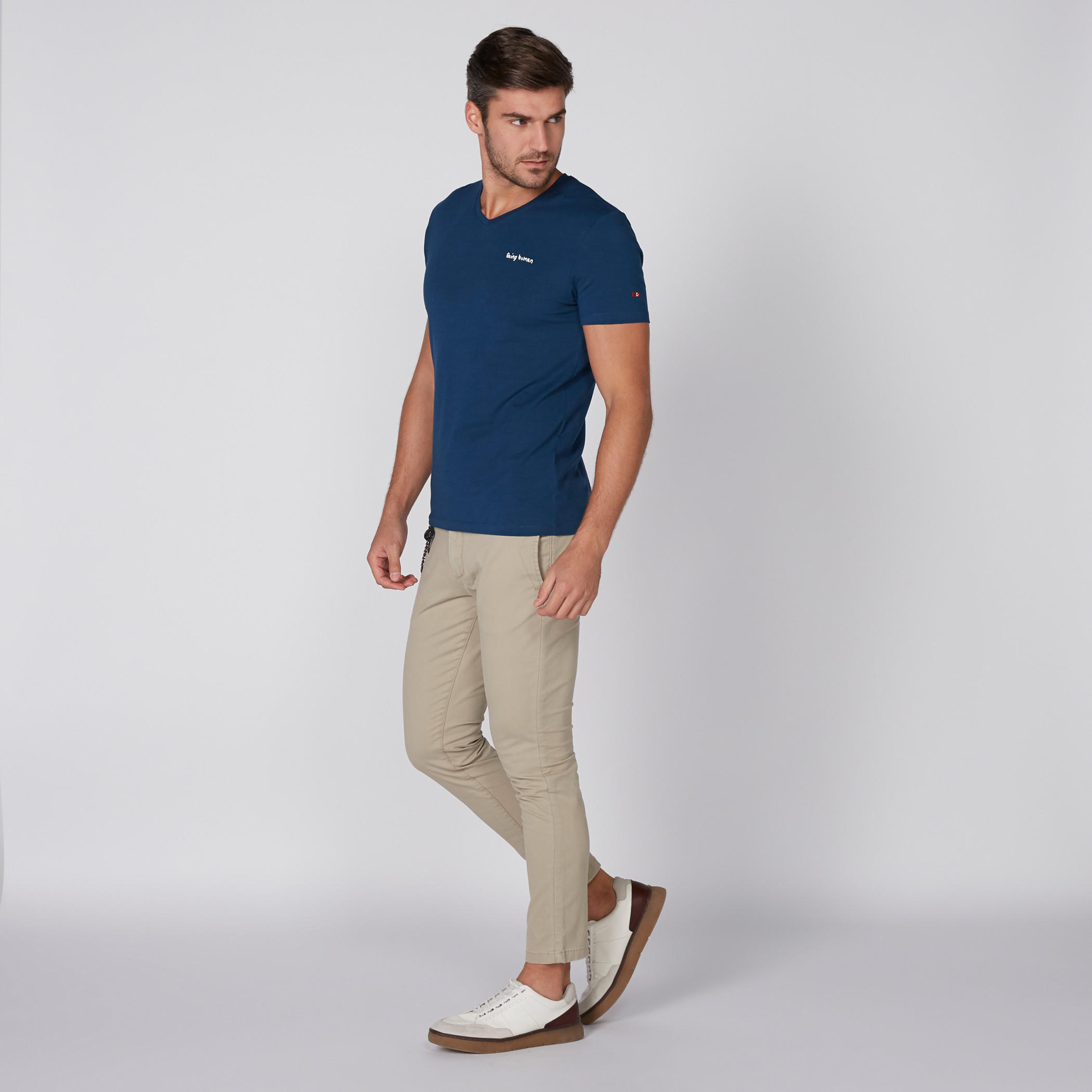 تيشيرت بأكمام قصيرة بيينج هيومان-men-clothing-tshirtsandpolos-tshirts-image-3